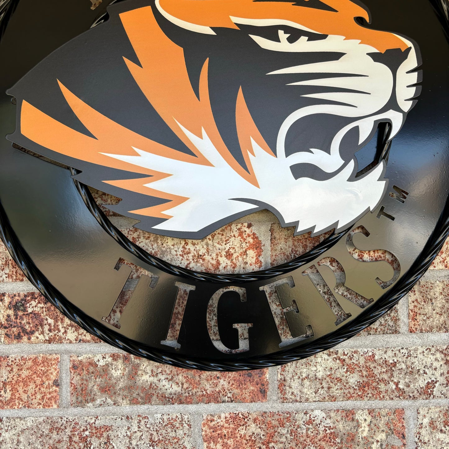 MIZZOU TIGERS MISSOURI CUSTOM METAL VINTAGE CRAFT TEAM SIGN HANDMADE