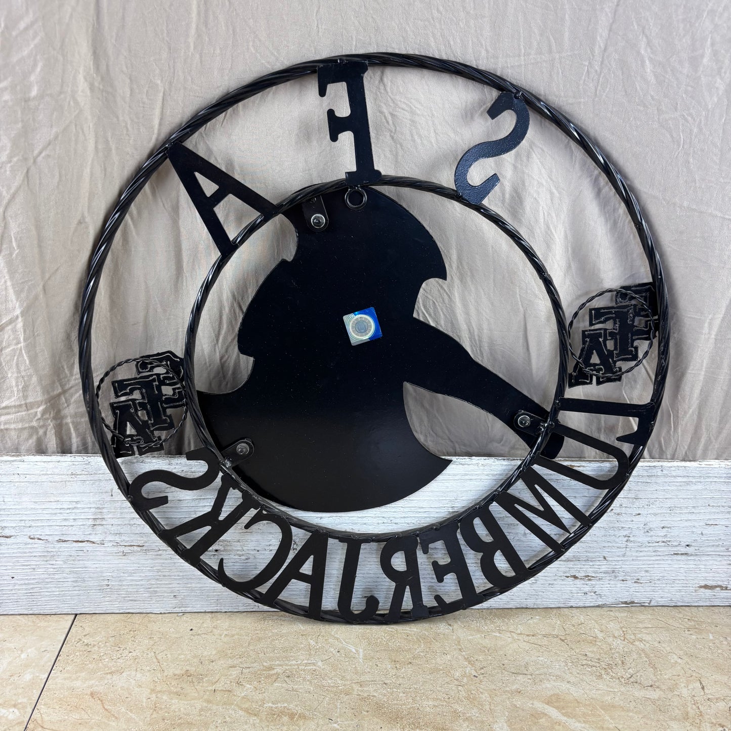 SFA LUMBERJACKS CUSTOM METAL VINTAGE CRAFT SIGN WALL ART TEAM SIGN HANDMADE