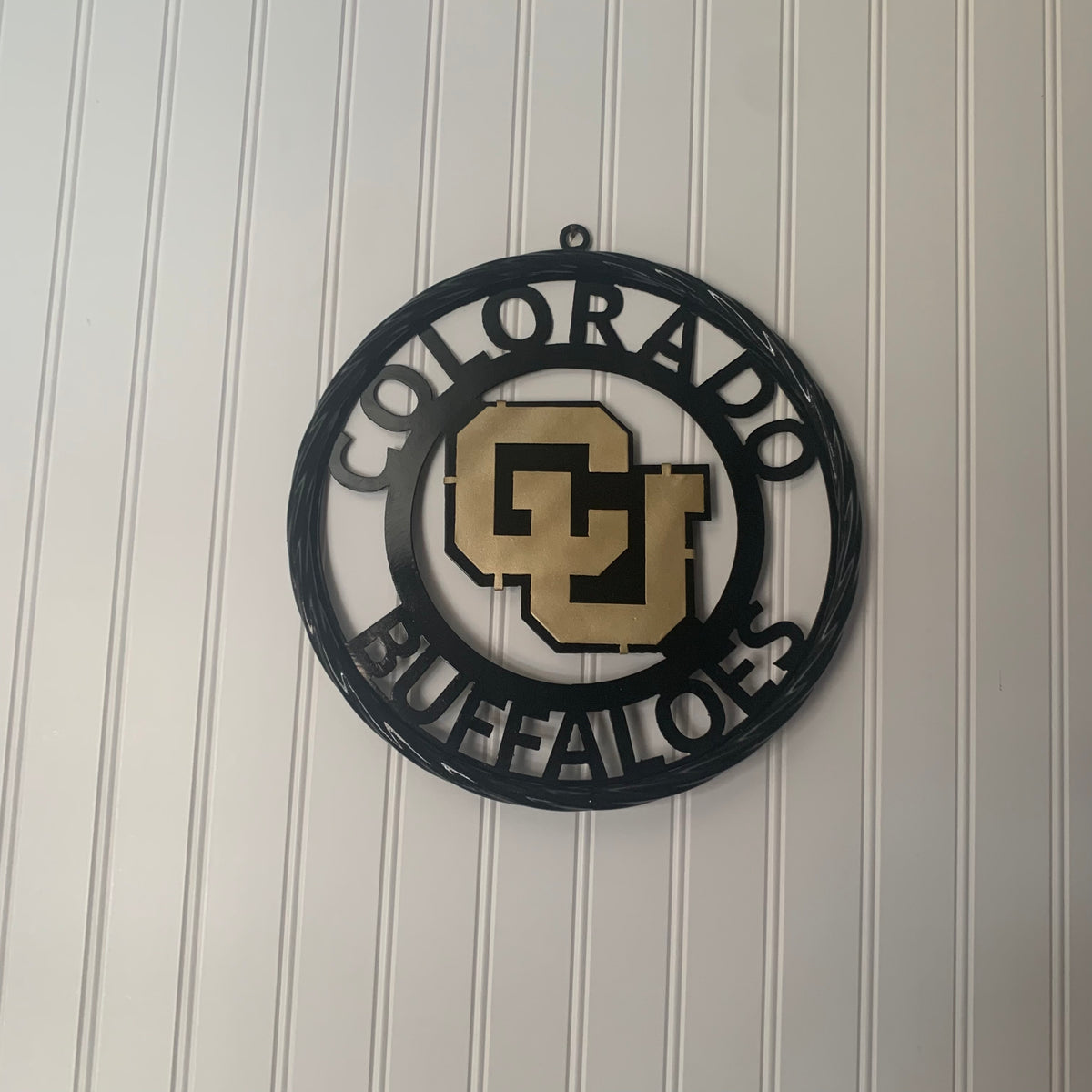 COLORADO BUFFALOES CUSTOM METAL VINTAGE CRAFT SIGN TEAM ART WESTERN HOME DECOR HANDMADE