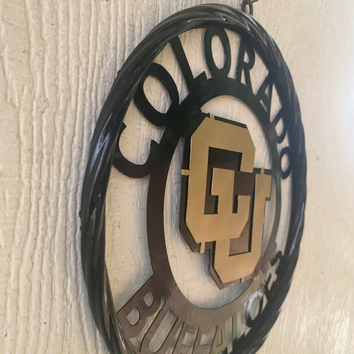 COLORADO BUFFALOES CUSTOM METAL VINTAGE CRAFT SIGN TEAM ART WESTERN HOME DECOR HANDMADE