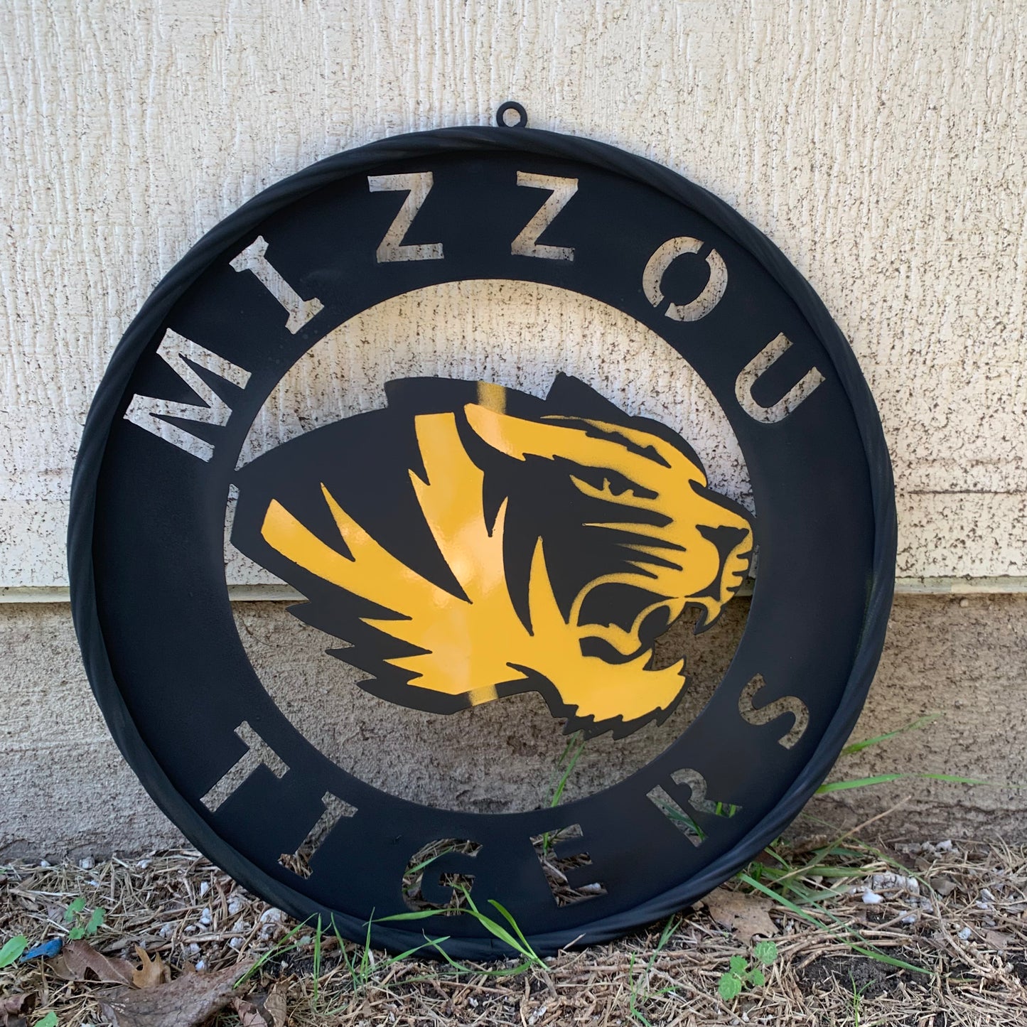 MIZZOU TIGERS MISSOURI CUSTOM METAL VINTAGE CRAFT TEAM SIGN HANDMADE