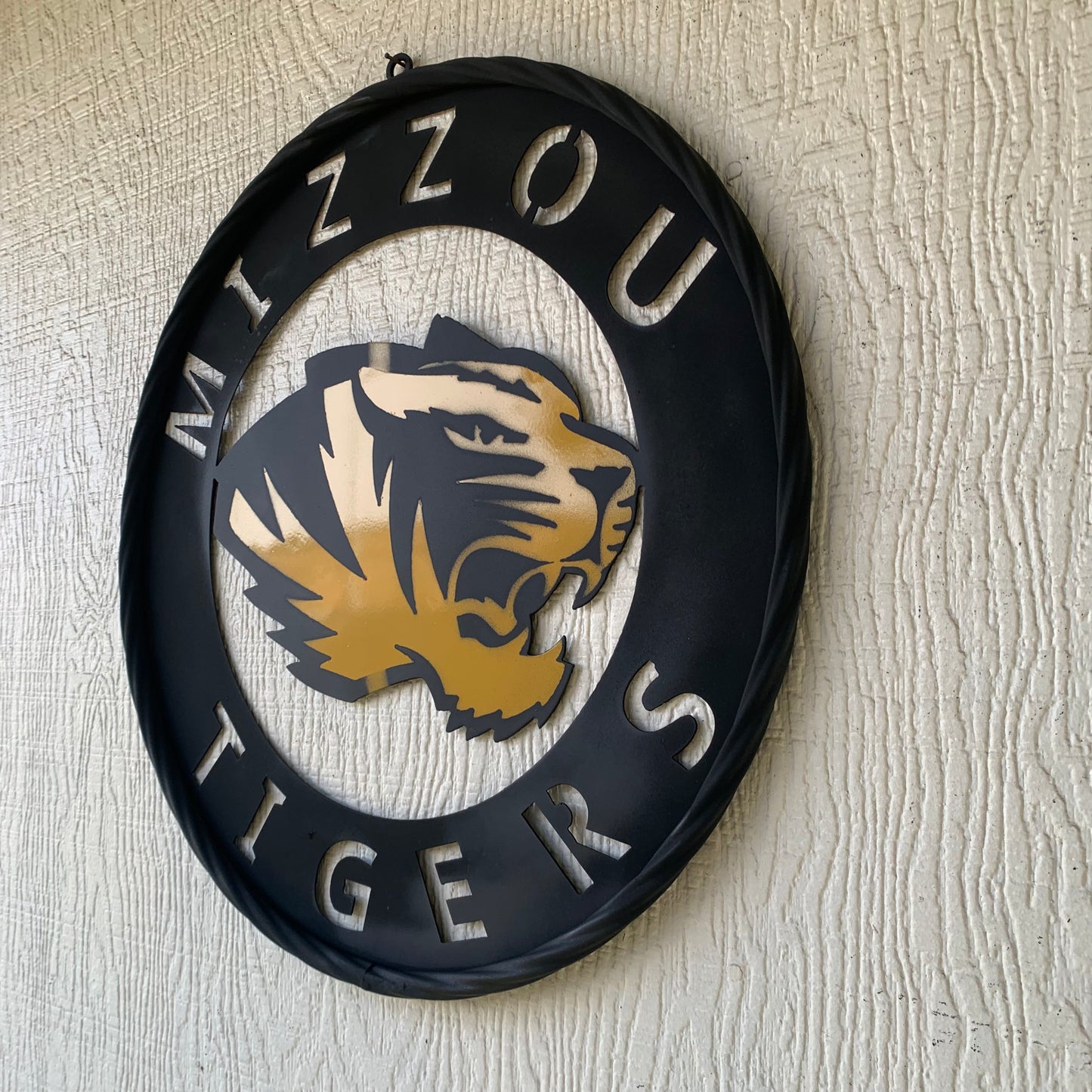 MIZZOU TIGERS MISSOURI CUSTOM METAL VINTAGE CRAFT TEAM SIGN HANDMADE