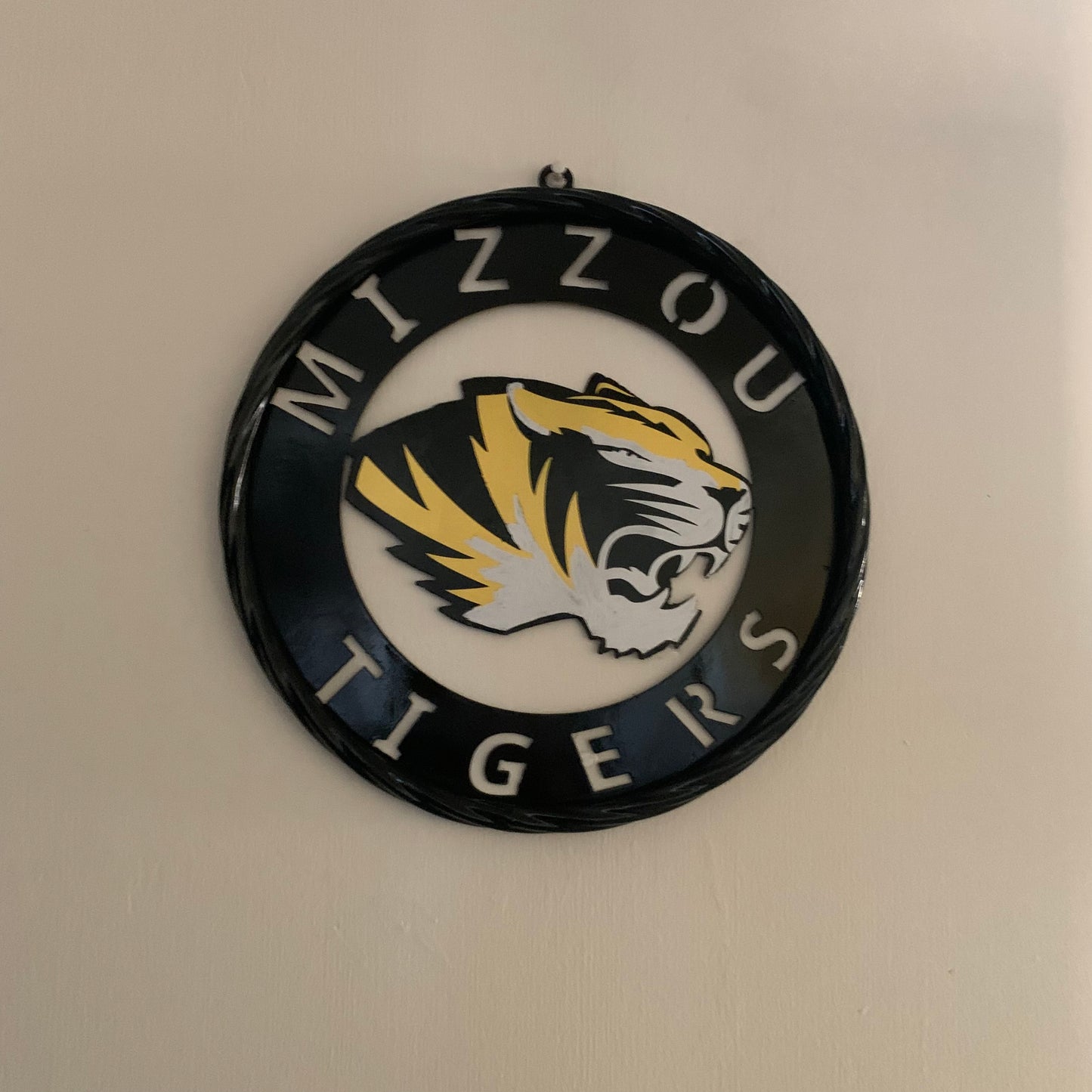 12", 18", 24", 32" MIZZOU TIGERS MISSOURI CUSTOM METAL VINTAGE CRAFT TEAM SIGN HANDMADE
