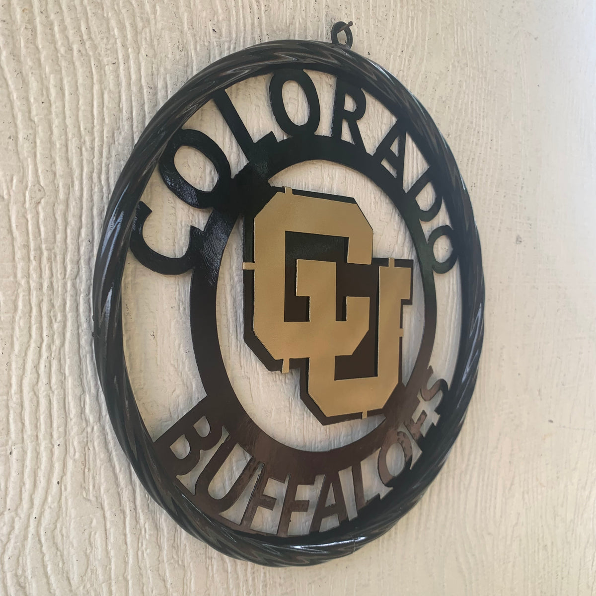 COLORADO BUFFALOES CUSTOM METAL VINTAGE CRAFT SIGN TEAM ART WESTERN HOME DECOR HANDMADE