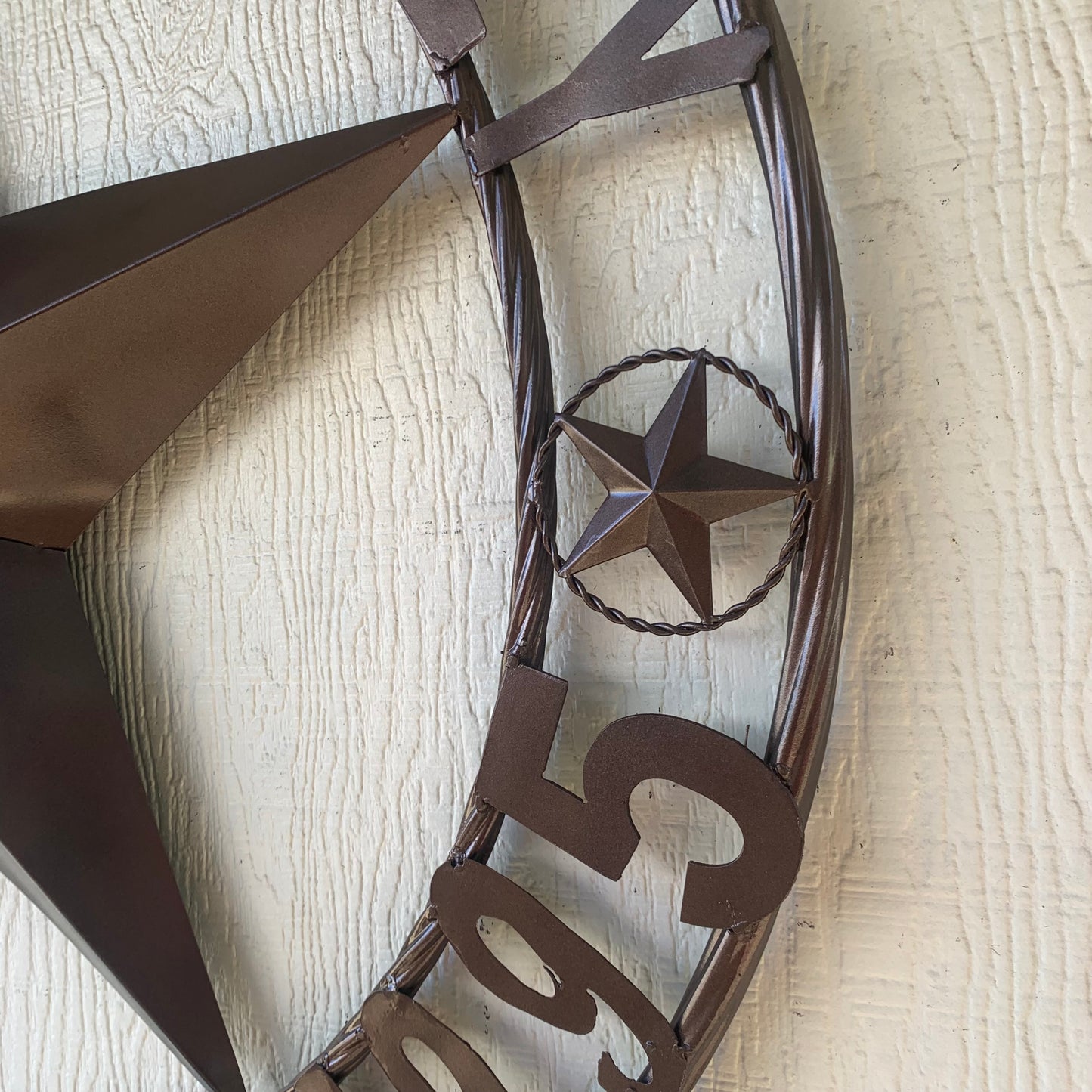 MYERS STYLE YOUR CUSTOM NAME STAR BARN STAR METAL LONE STAR WESTERN HOME DECOR RUSTIC BLACK HANDMADE 24",32",36",50"