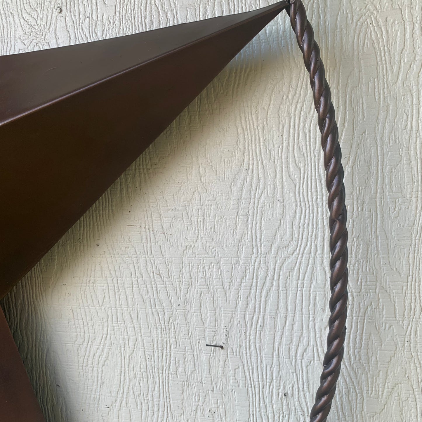 LONE STAR 60" BARN STAR METAL RUSTIC  BRONZE VINTAGE COPPER WALL ART WESTERN HOME DECOR HANDMADE NEW EH10524