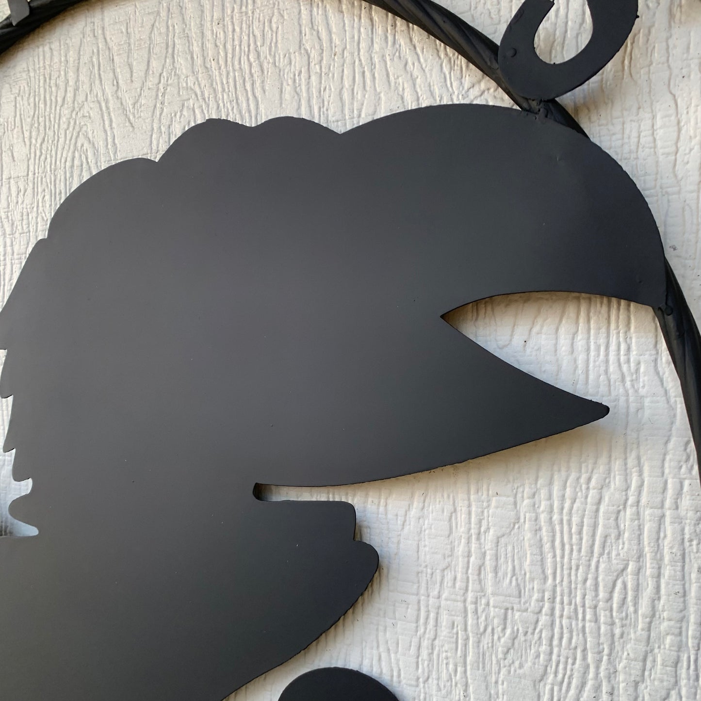 KANSAS JAYHAWKS BLACK CUSTOM METAL VINTAGE CRAFT SIGN WALL ART TEAM SIGN HANDMADE