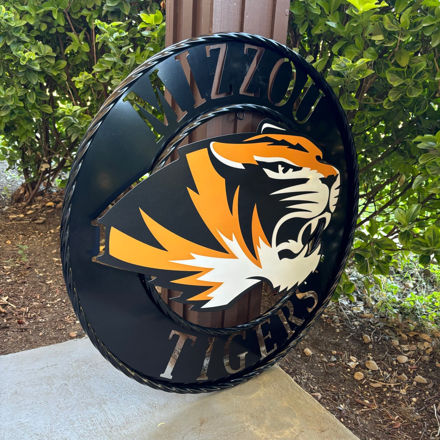 MIZZOU TIGERS MISSOURI CUSTOM METAL VINTAGE CRAFT TEAM SIGN HANDMADE