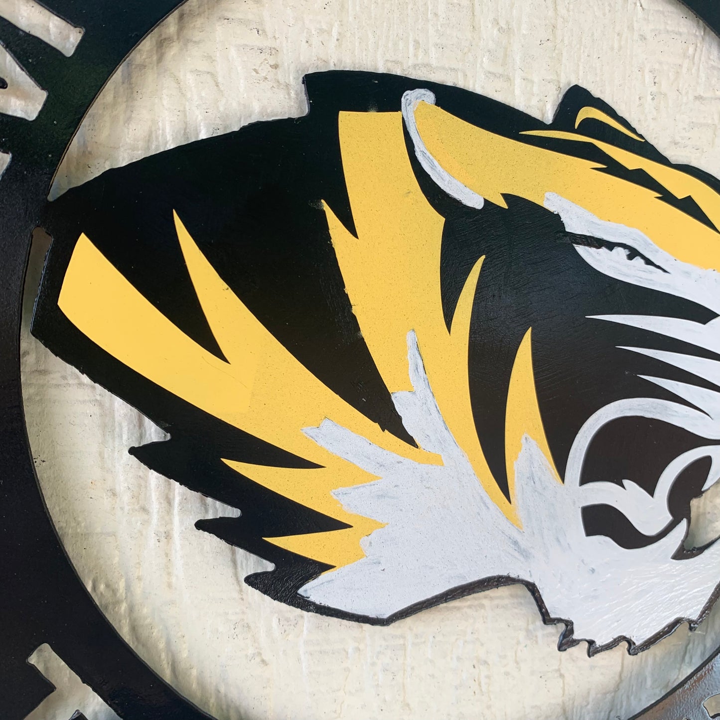 12", 18", 24", 32" MIZZOU TIGERS MISSOURI CUSTOM METAL VINTAGE CRAFT TEAM SIGN HANDMADE