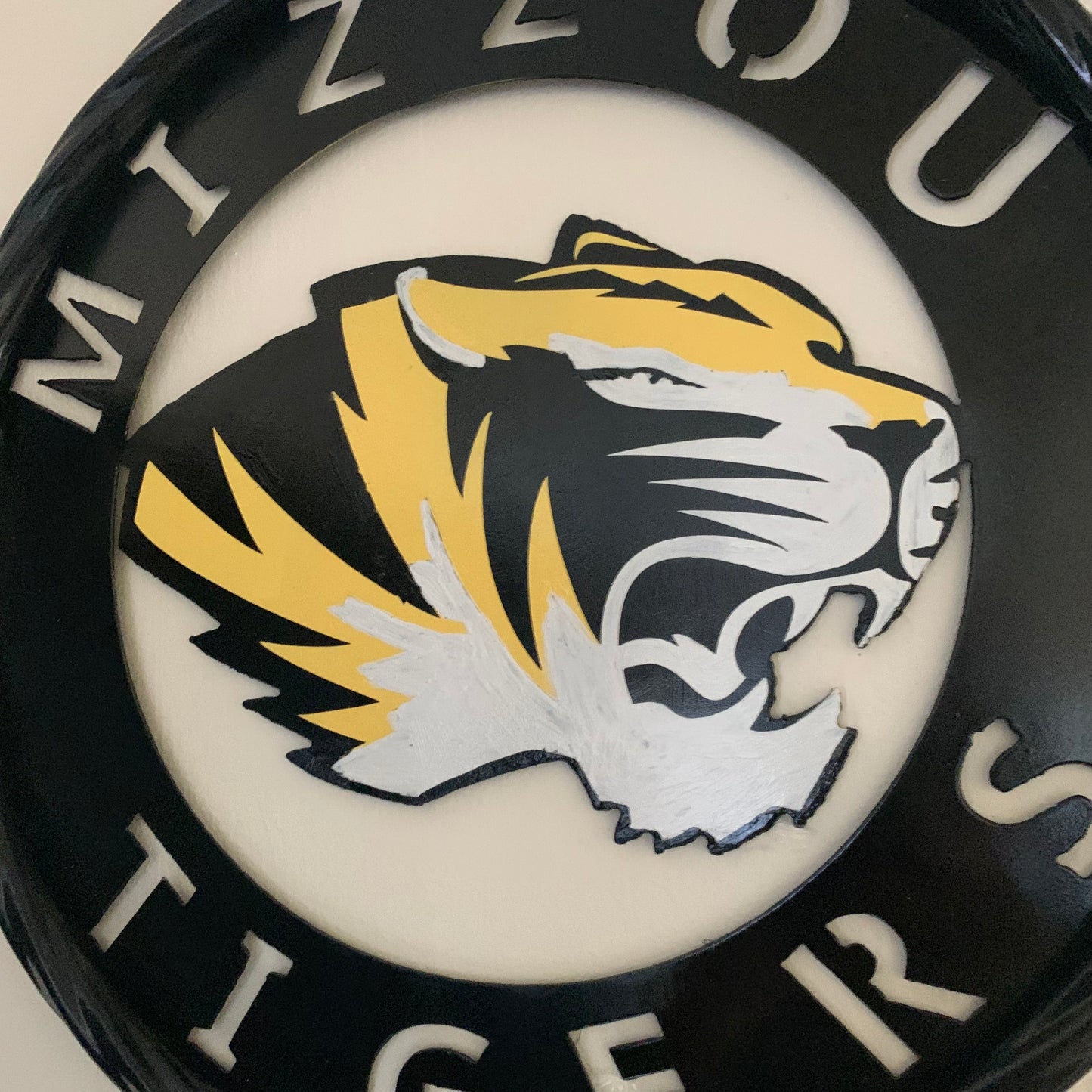 12", 18", 24", 32" MIZZOU TIGERS MISSOURI CUSTOM METAL VINTAGE CRAFT TEAM SIGN HANDMADE