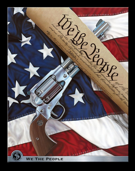 SJ WE THE PEOPLE TIN SIGN METAL ART WESTERN HOME DECOR CRAFT #2842- FREE SHIPPING