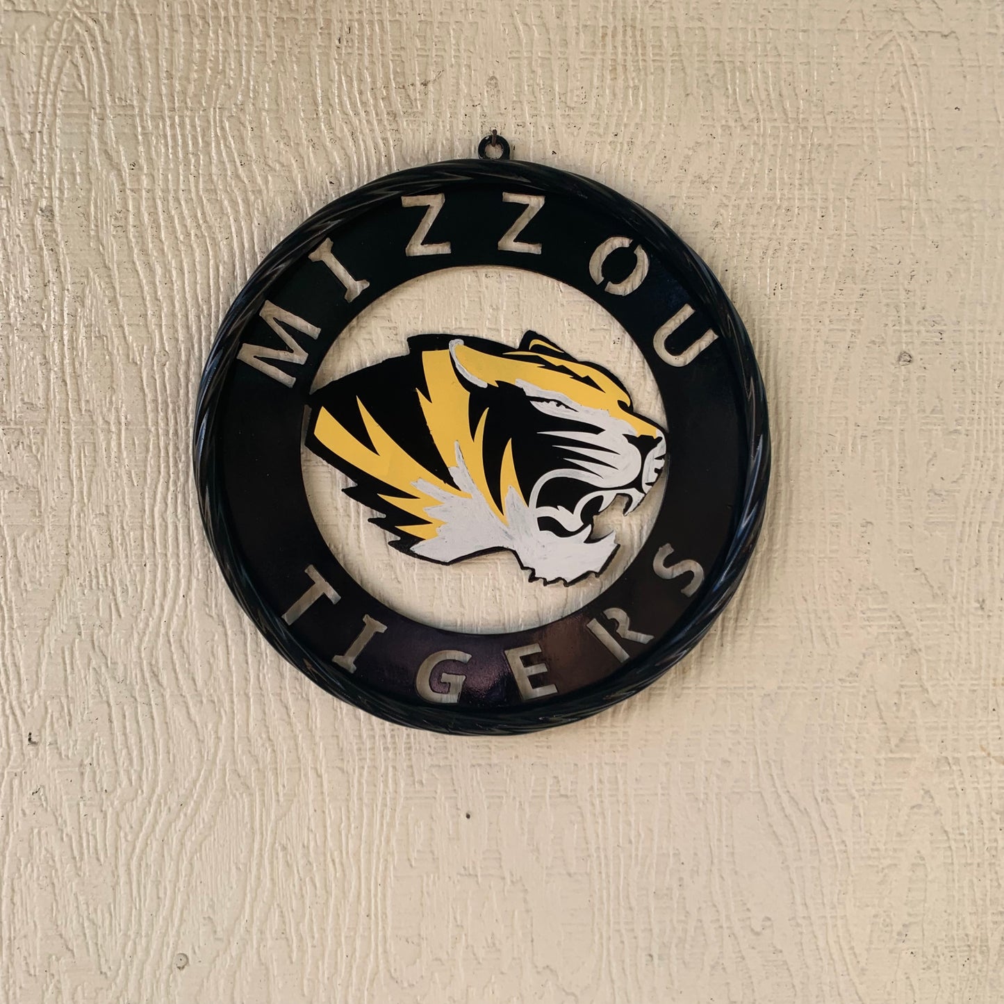 12", 18", 24", 32" MIZZOU TIGERS MISSOURI CUSTOM METAL VINTAGE CRAFT TEAM SIGN HANDMADE