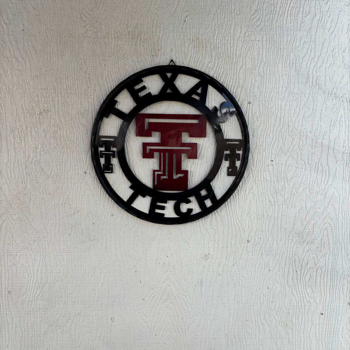TEXAS TECH CUSTOM METAL VINTAGE CRAFT SIGN WESTERN HOME DECOR HANDMADE 12",18",24",32",36"