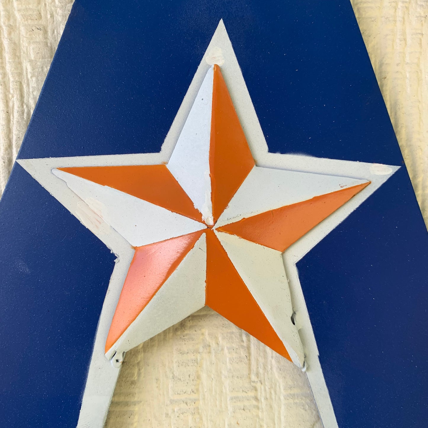 UTA ARLINGTON CUSTOM METAL VINTAGE CRAFT TEAM SIGN WESTERN HOME DECOR HANDMADE