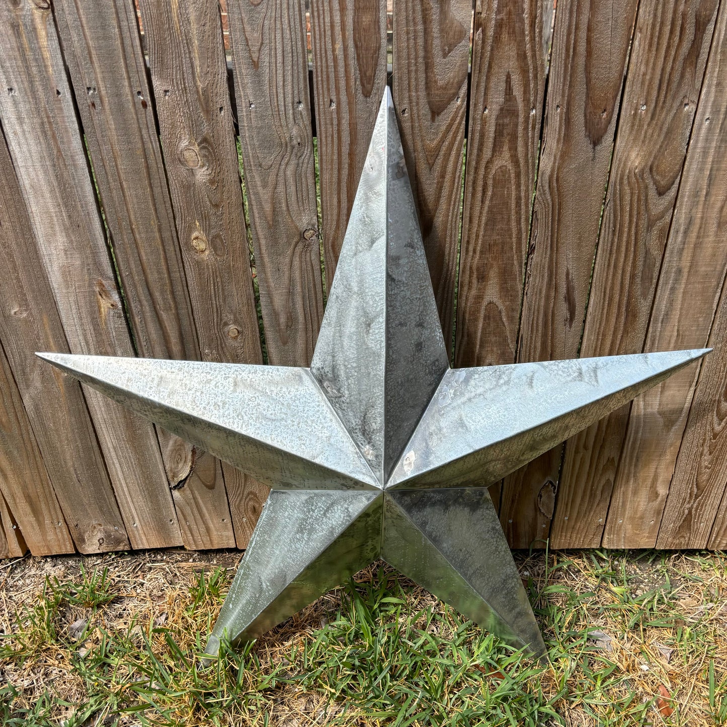 UNFINISHED GALVANIZED KIT STAR 3" TO 120" METAL BARN COUNTRY STAR WALL ART WESTERN HOME  DECOR HANDMADE #EH10418