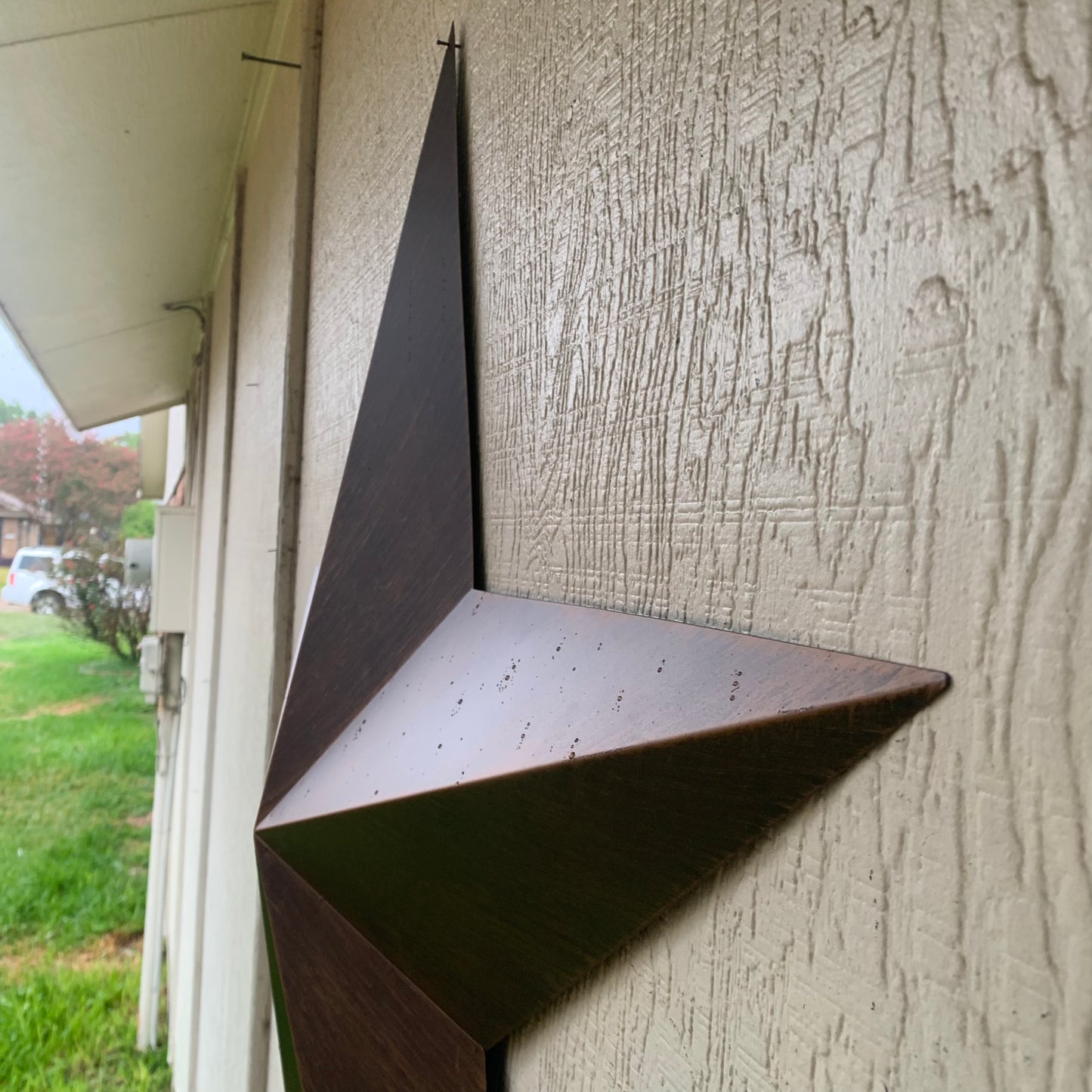 36" BARN STAR RUSTIC BRONZE 5 POINT METAL STAR OF DAVID WESTERN HOME DECOR HANDMADE NEW #EH10047