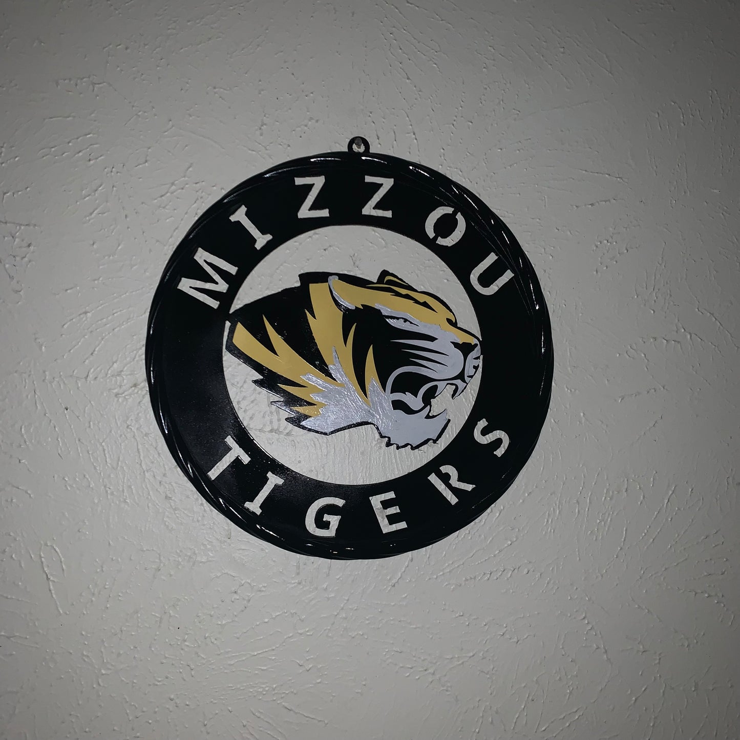 12", 18", 24", 32" MIZZOU TIGERS MISSOURI CUSTOM METAL VINTAGE CRAFT TEAM SIGN HANDMADE