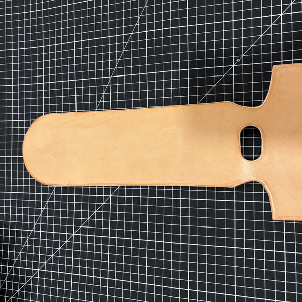 7" LONESTAR VEG TAN  LEATHER POUCH EXTRA LARGE  BELT LOOP HOLSTER CELL PHONE CASE UNIVERSAL OVERSIZE -- FREE SHIPPING