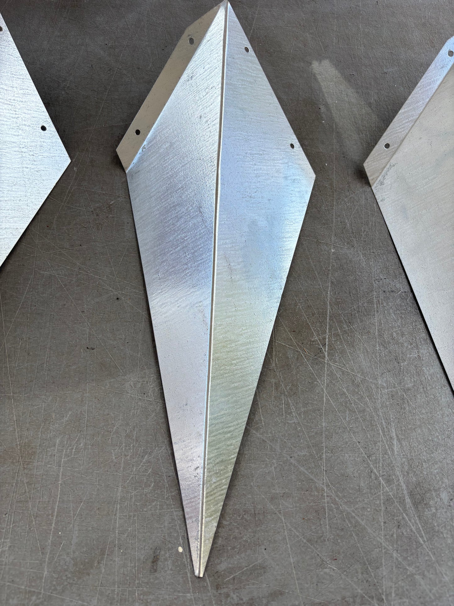 UNFINISHED GALVANIZED KIT STAR 3" TO 120" METAL BARN COUNTRY STAR WALL ART WESTERN HOME  DECOR HANDMADE #EH10418