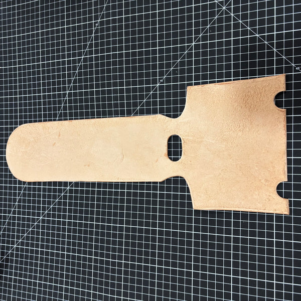 7" LONESTAR VEG TAN  LEATHER POUCH EXTRA LARGE  BELT LOOP HOLSTER CELL PHONE CASE UNIVERSAL OVERSIZE -- FREE SHIPPING