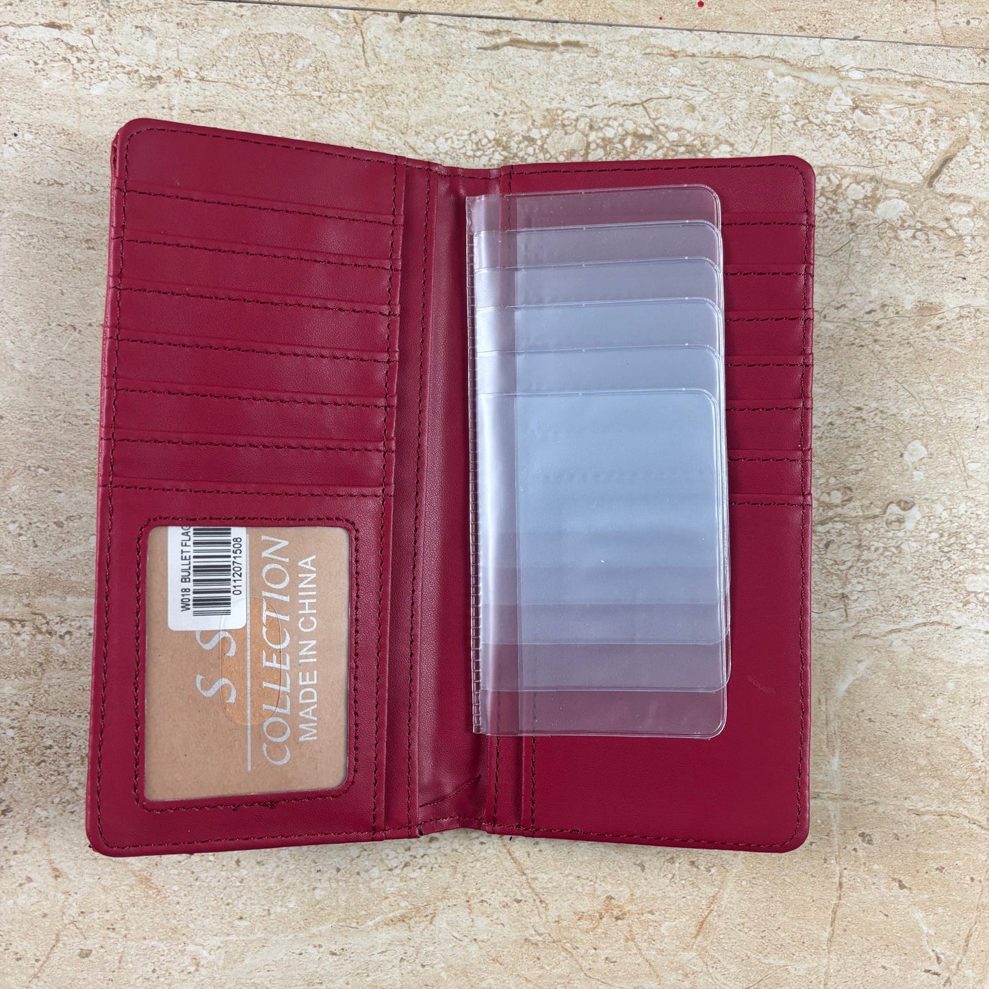 REBEL FLAG WALLET CHECK BOOK LEATHER WALLET WESTERN FASHION HANDMADE NEW #EH13318