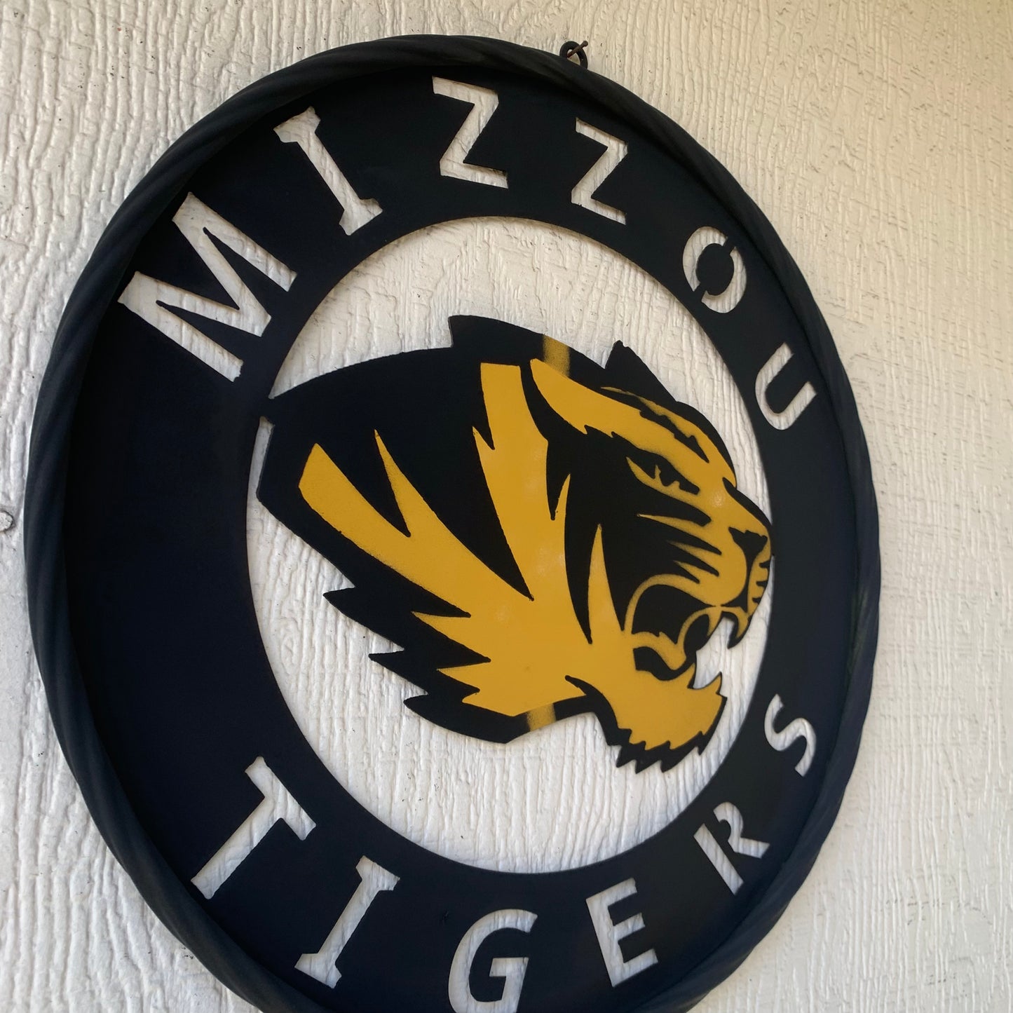 MIZZOU TIGERS MISSOURI CUSTOM METAL VINTAGE CRAFT TEAM SIGN HANDMADE
