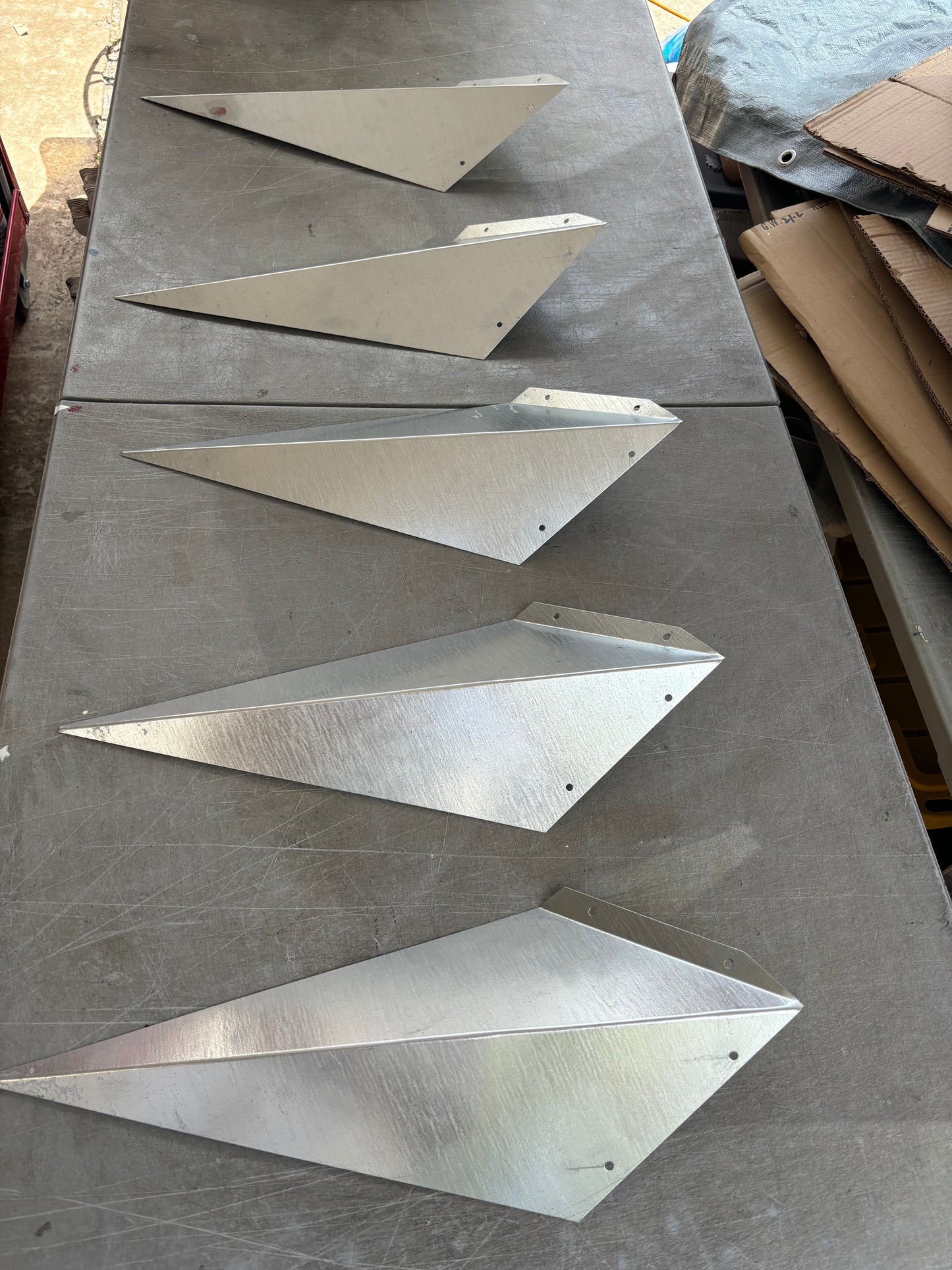 UNFINISHED GALVANIZED KIT STAR 3" TO 120" METAL BARN COUNTRY STAR WALL ART WESTERN HOME  DECOR HANDMADE #EH10418