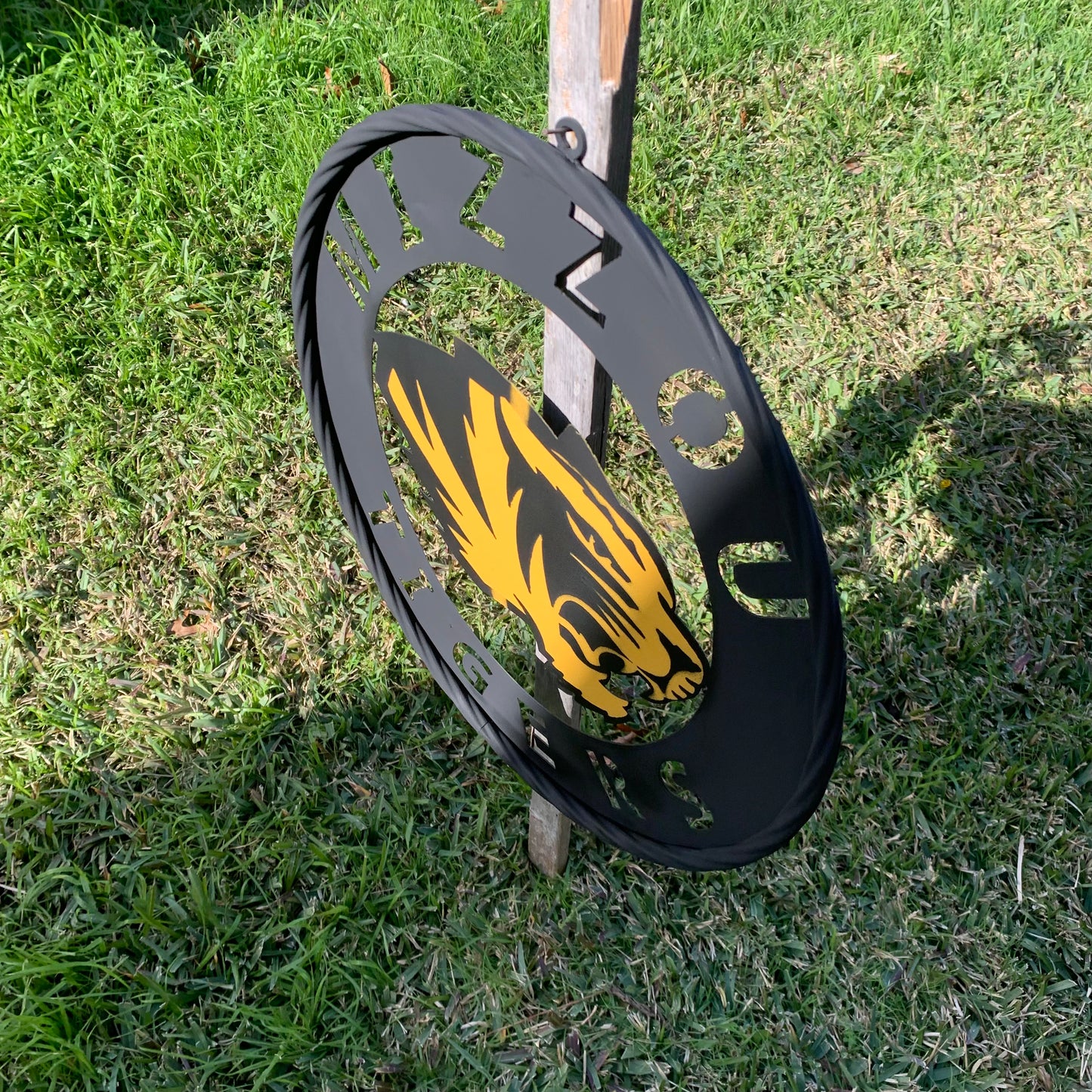 MIZZOU TIGERS MISSOURI CUSTOM METAL VINTAGE CRAFT TEAM SIGN HANDMADE