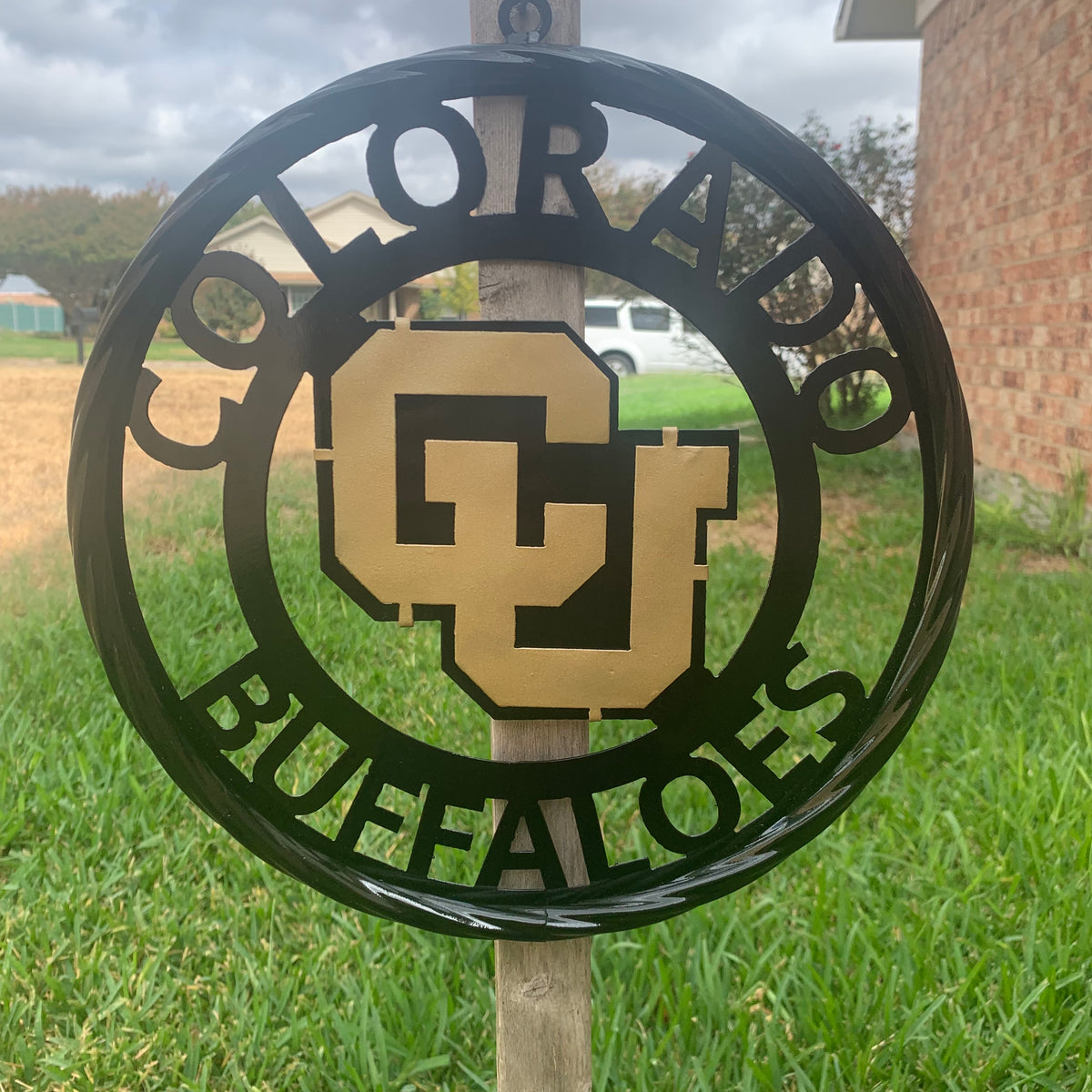 COLORADO BUFFALOES CUSTOM METAL VINTAGE CRAFT SIGN TEAM ART WESTERN HOME DECOR HANDMADE