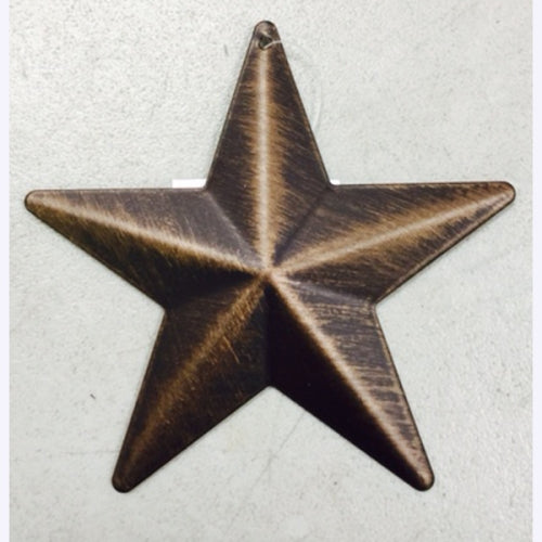 12",16",22",24",30",36" RUSTIC BRONZE BARN STAR 5 POINT METAL STAR OF DAVID WESTERN HOME DECOR HANDMADE NEW 3" TO 36"-#EH10044
