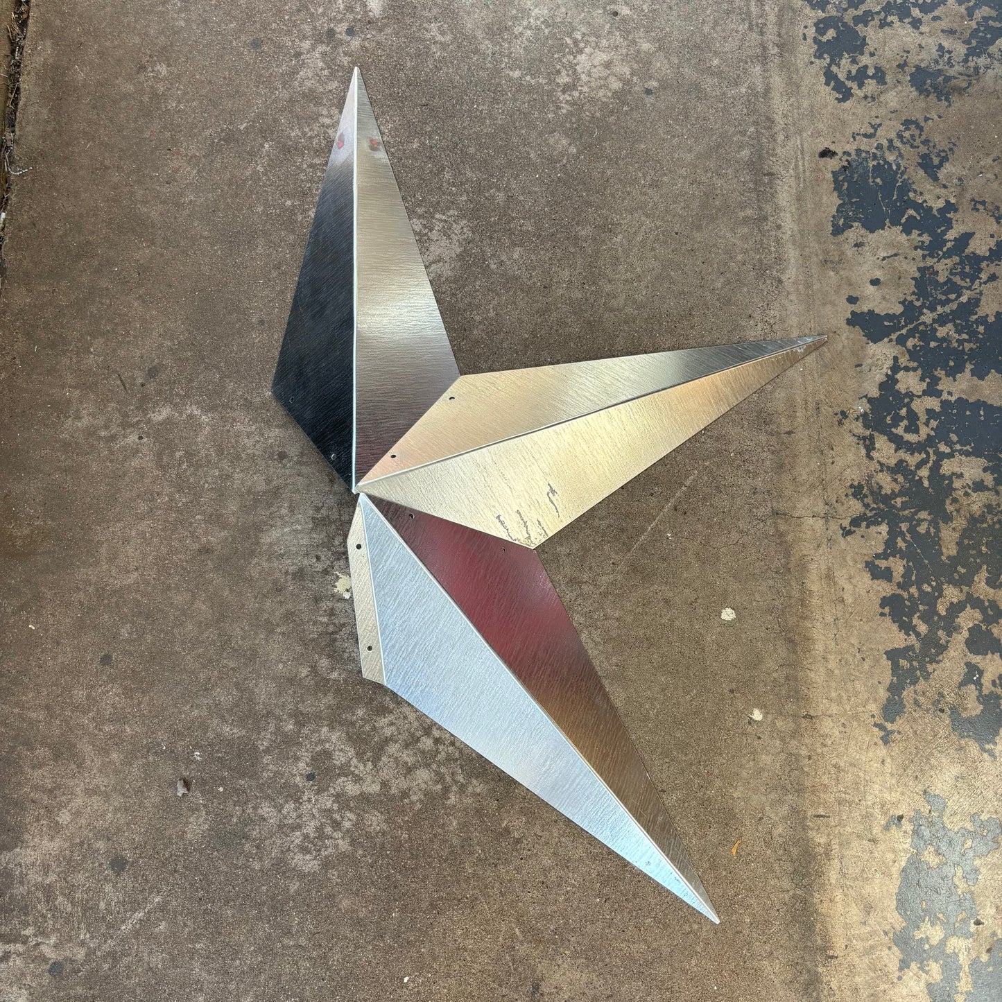 UNFINISHED GALVANIZED KIT STAR 3" TO 120" METAL BARN COUNTRY STAR WALL ART WESTERN HOME  DECOR HANDMADE #EH10418