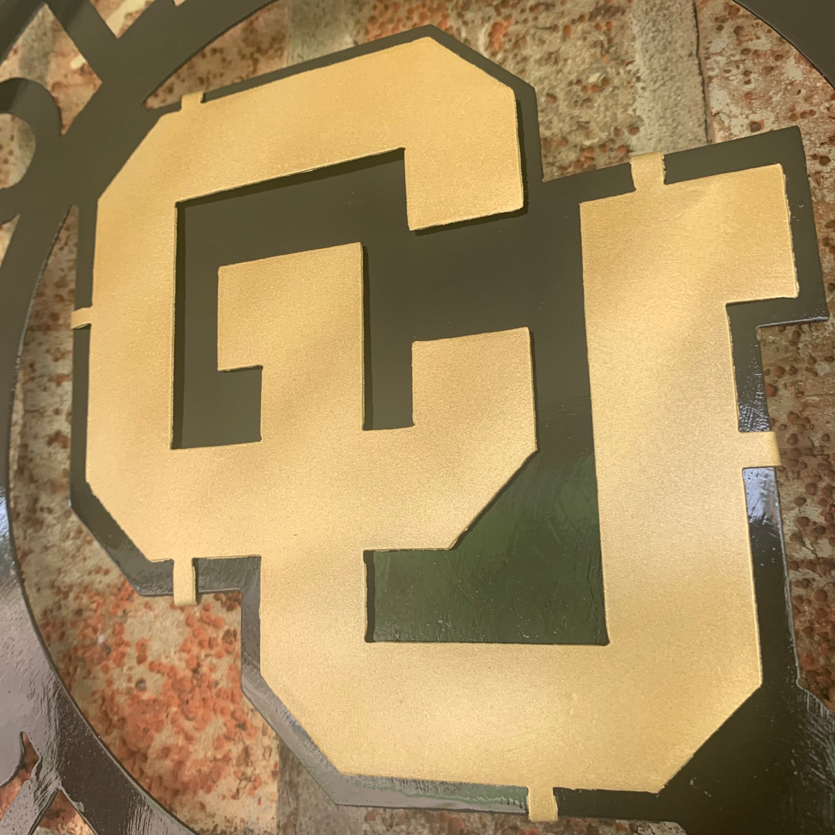 COLORADO BUFFALOES CUSTOM METAL VINTAGE CRAFT SIGN TEAM ART WESTERN HOME DECOR HANDMADE