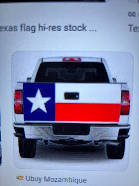 TEXAS FLAG TRUCK 20" PICKUP PATRIOTIC TRUCK RED WHITE BLUE METAL VINTAGE GARDEN ART FIGURINE WESTERN HOME DECOR HANDMADE #EH12866