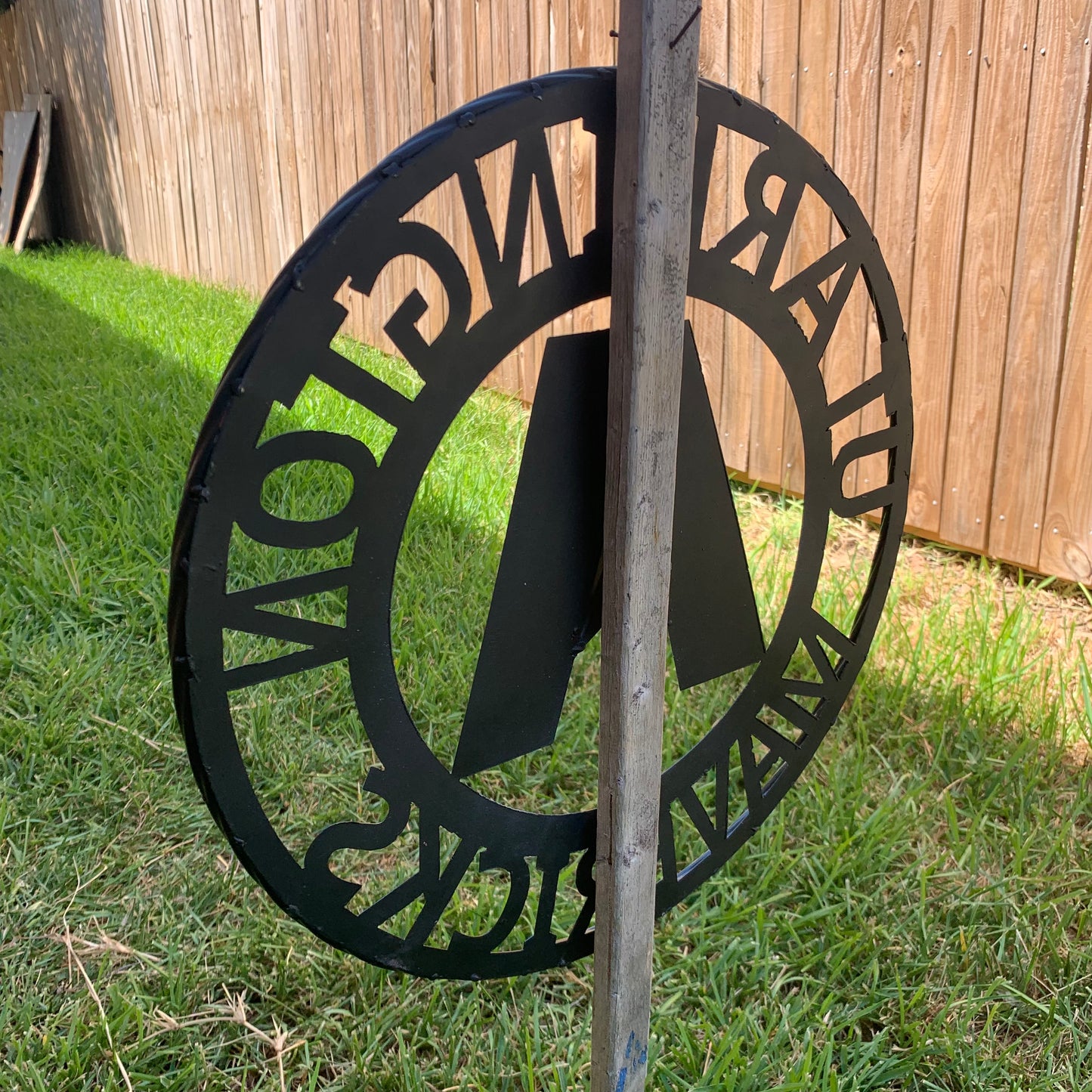 UTA ARLINGTON CUSTOM METAL VINTAGE CRAFT TEAM SIGN WESTERN HOME DECOR HANDMADE