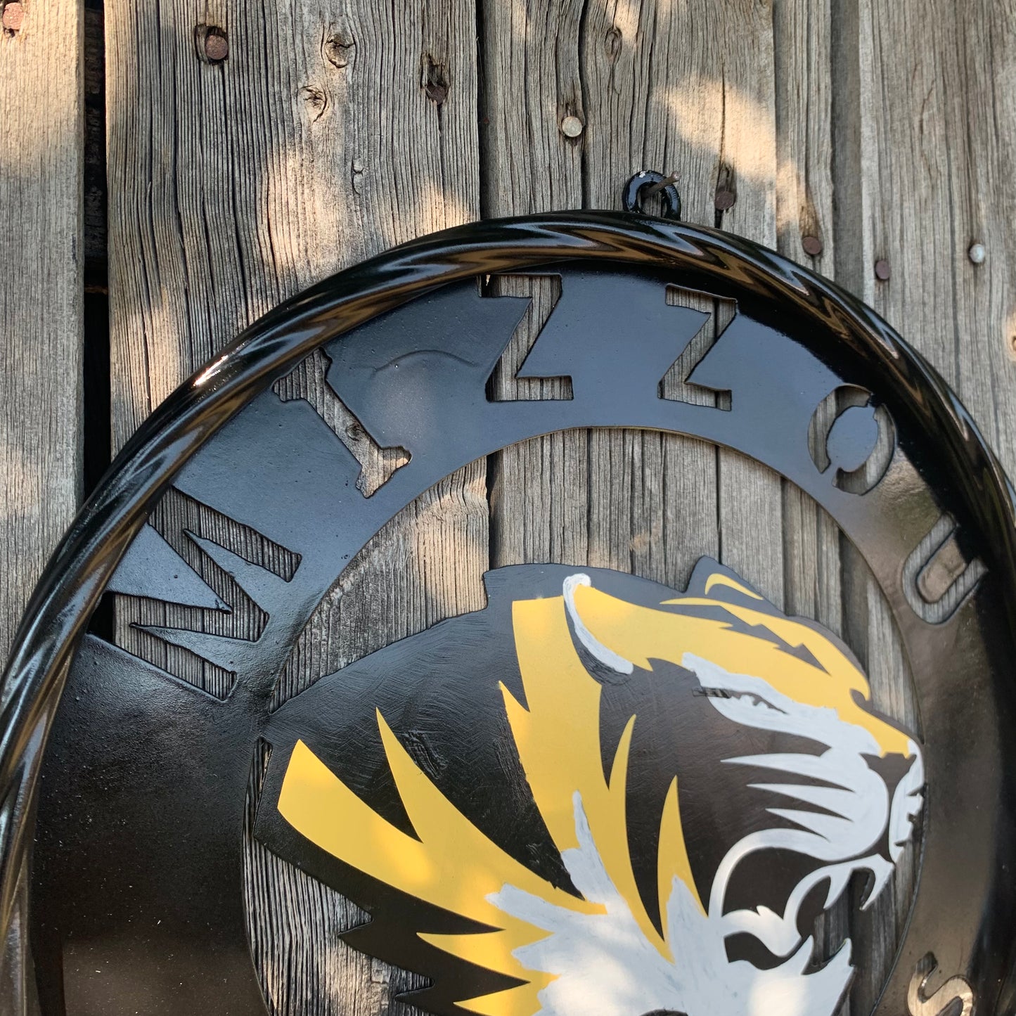 12", 18", 24", 32" MIZZOU TIGERS MISSOURI CUSTOM METAL VINTAGE CRAFT TEAM SIGN HANDMADE