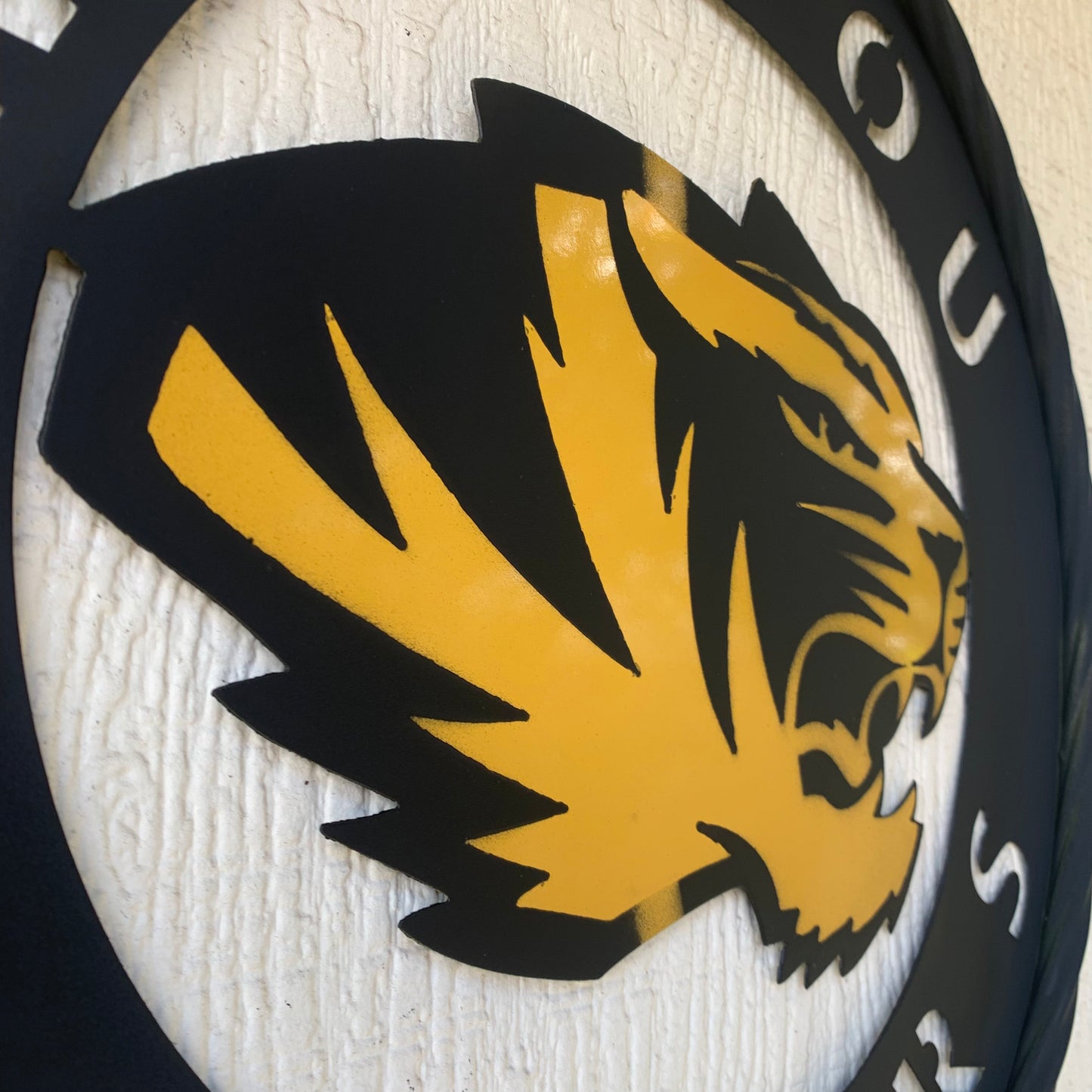 MIZZOU TIGERS MISSOURI CUSTOM METAL VINTAGE CRAFT TEAM SIGN HANDMADE