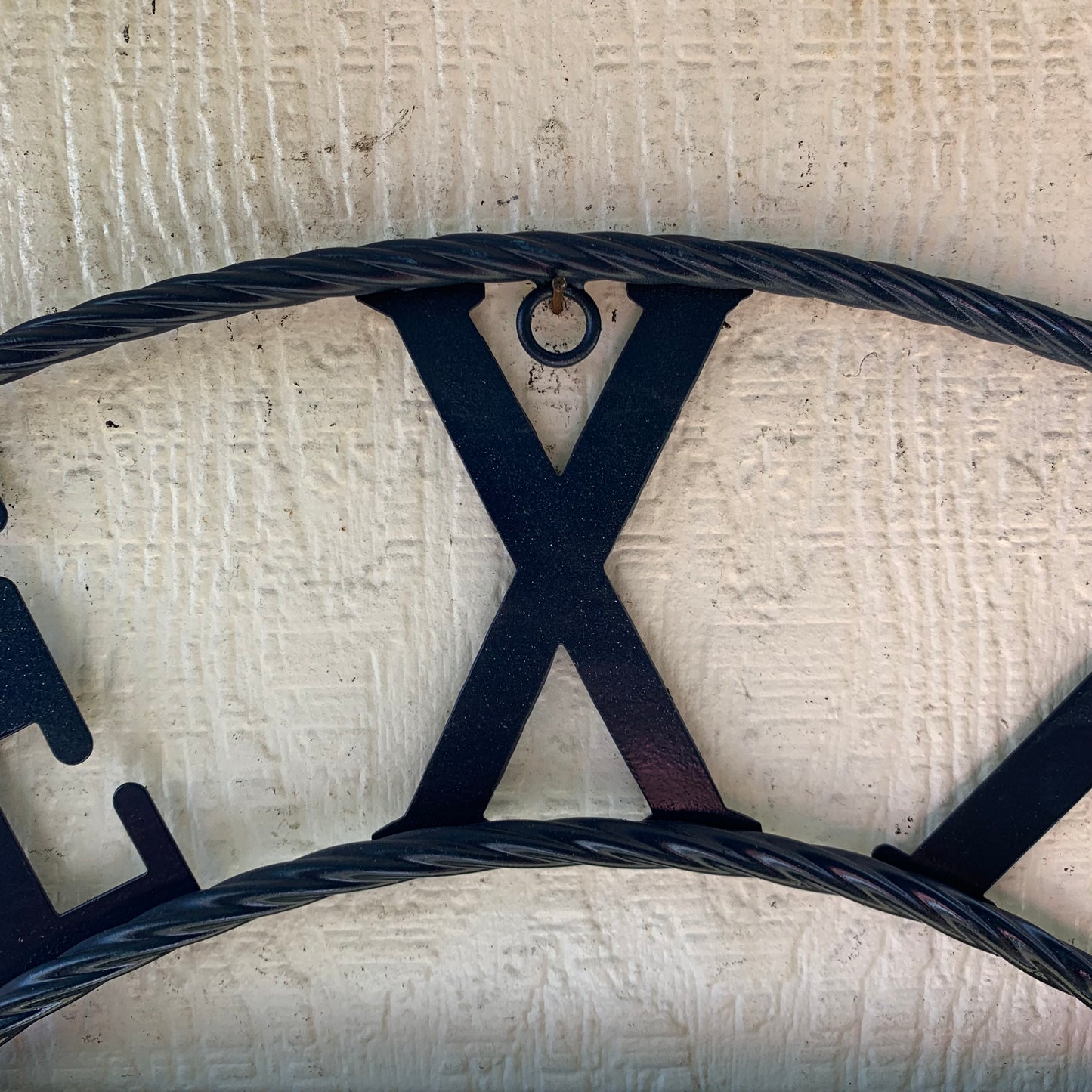 12", 18", 24", 32" TEXAS RANGERS BARN CUSTOM METAL VINTAGE CRAFT SIGN TEAM  WHITE & RED & NAVY BLUE RING & STAR HANDMADE