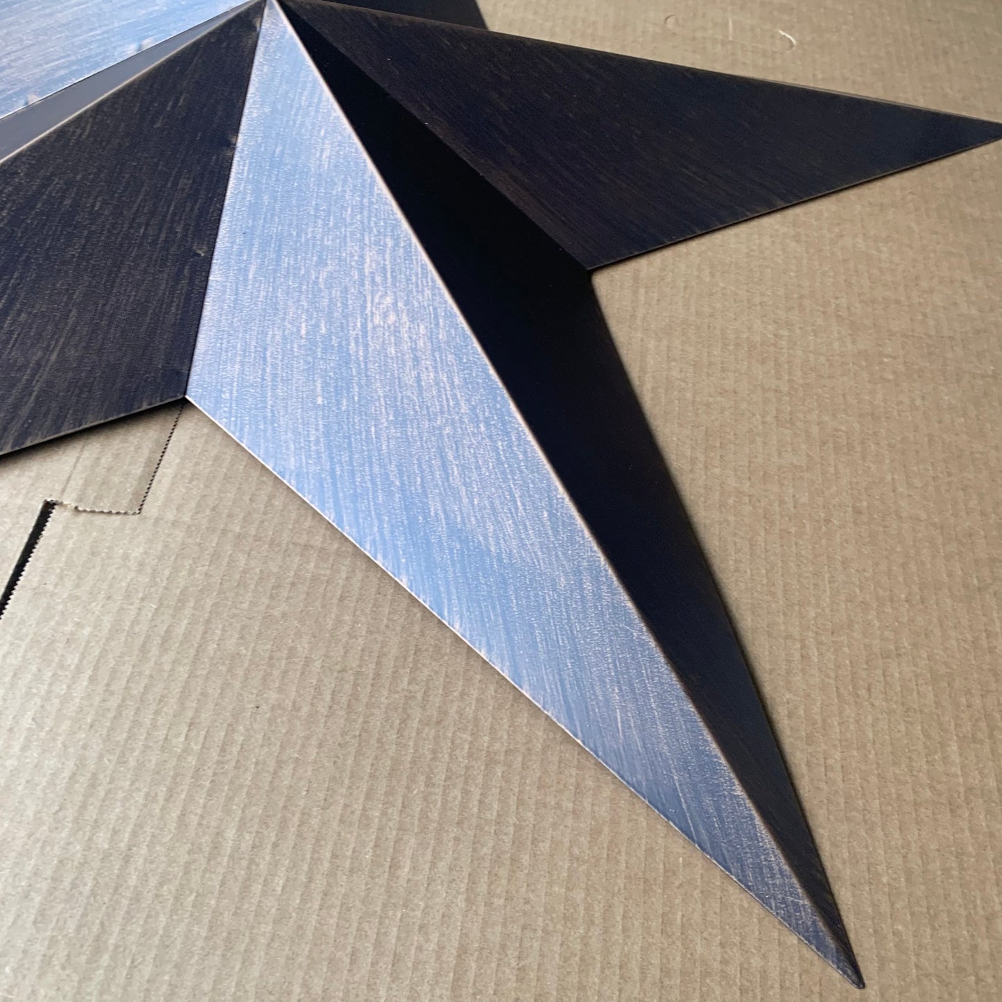 36" BARN STAR RUSTIC BRONZE 5 POINT METAL STAR OF DAVID WESTERN HOME DECOR HANDMADE NEW #EH10047