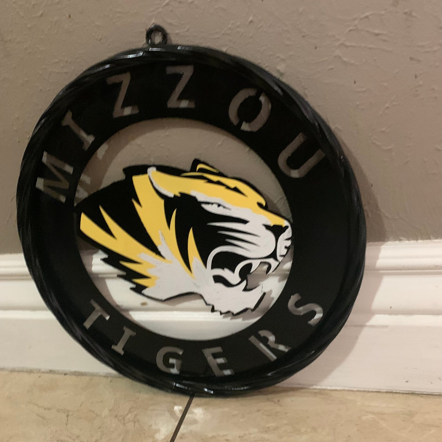 12", 18", 24", 32" MIZZOU TIGERS MISSOURI CUSTOM METAL VINTAGE CRAFT TEAM SIGN HANDMADE