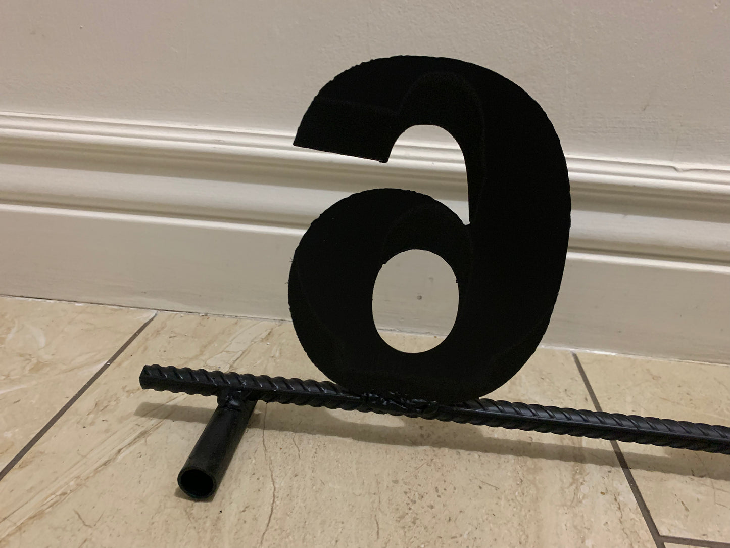 7"H X 36" LONG YOUR CUSTOM NUMBER METAL BARN METAL SIGN WESTERN HOME DECOR