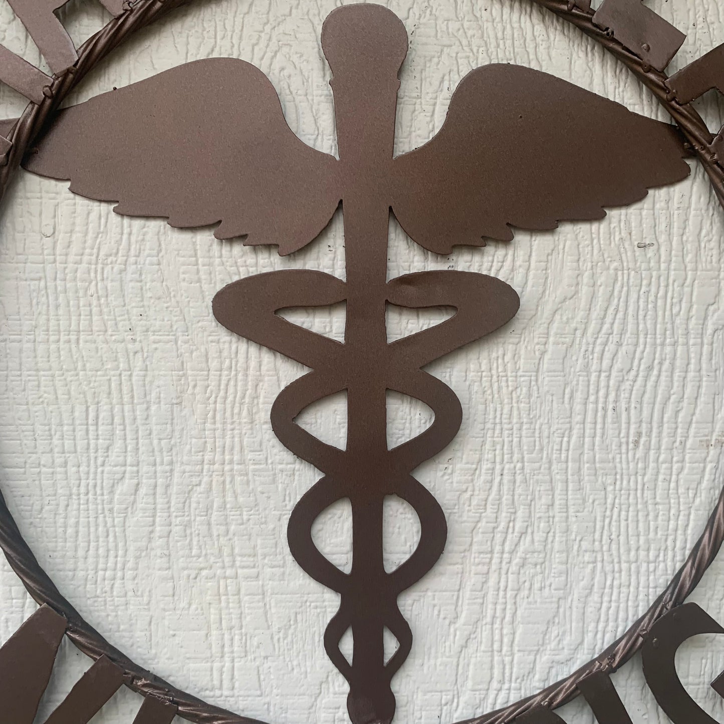 CHAMBERLAIN NURSING STYLE CUSTOM NAME SIGN MEDICAL LOGO HANDMADE