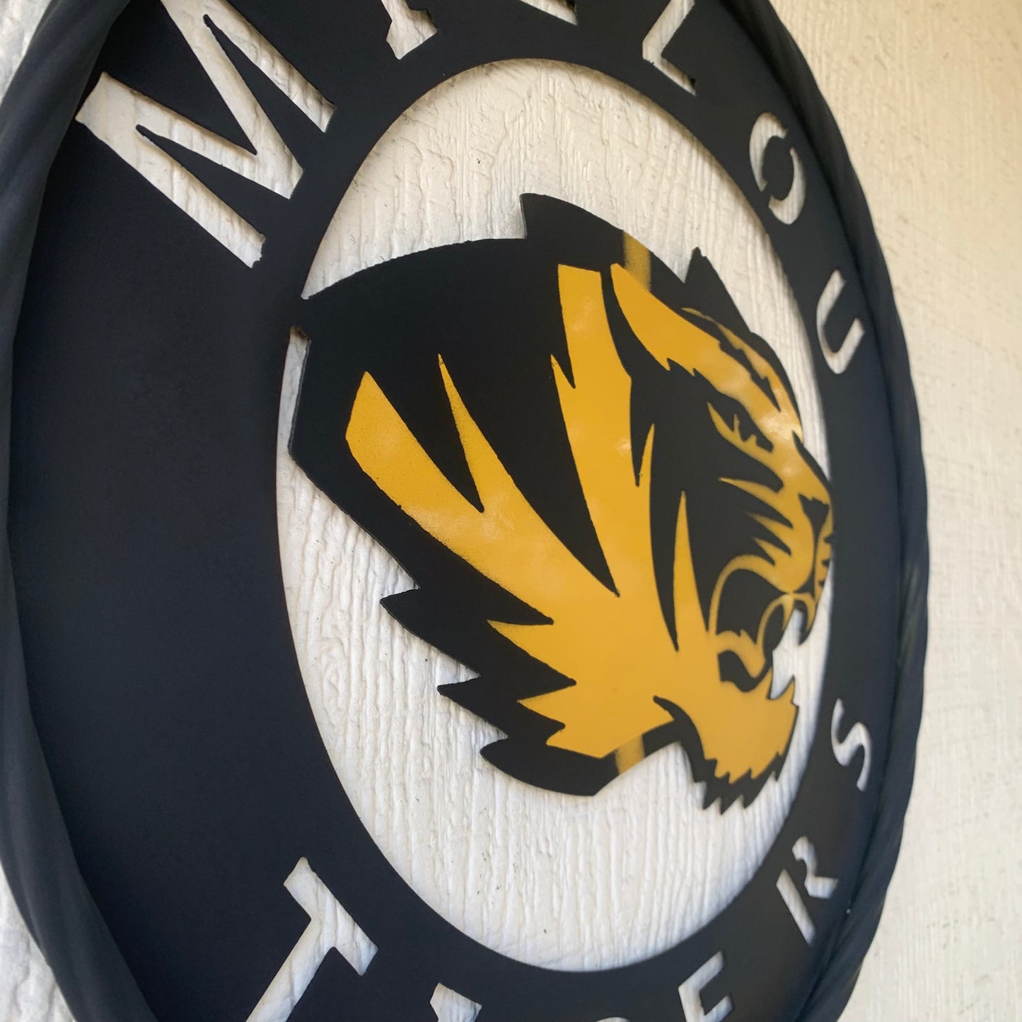 MIZZOU TIGERS MISSOURI CUSTOM METAL VINTAGE CRAFT TEAM SIGN HANDMADE