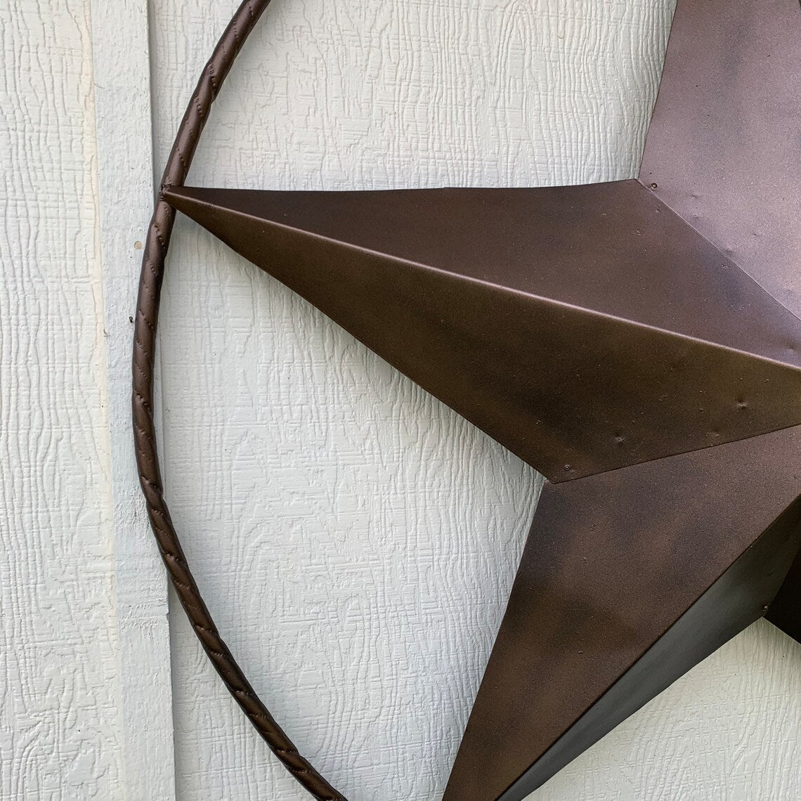 3" TO 96" HANDMADE BARN STAR METAL LONE STAR RUSTIC BRONZE COPPER WALL ART WESTERN HOME DECOR HANDMADE NEW #EH10531