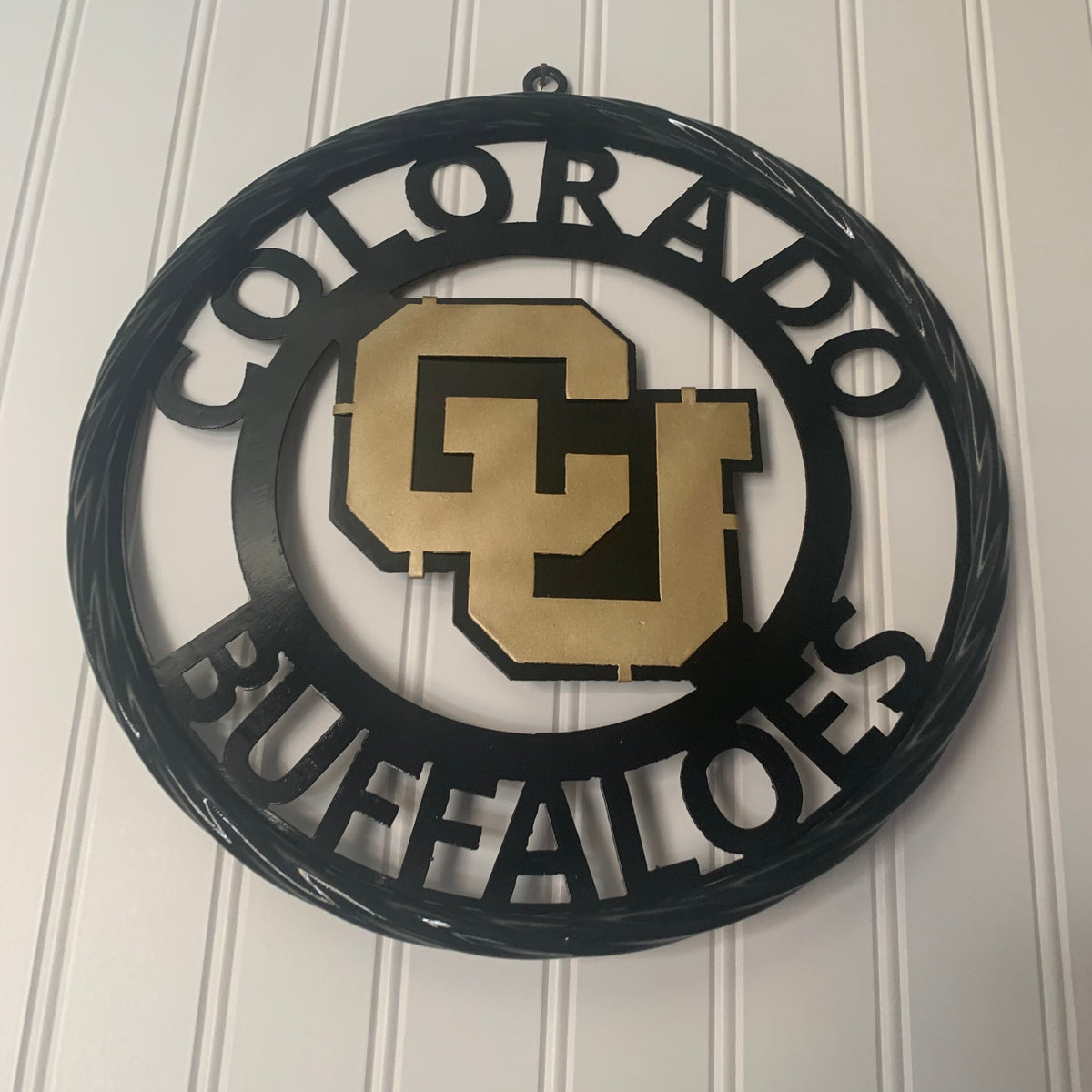 COLORADO BUFFALOES CUSTOM METAL VINTAGE CRAFT SIGN TEAM ART WESTERN HOME DECOR HANDMADE