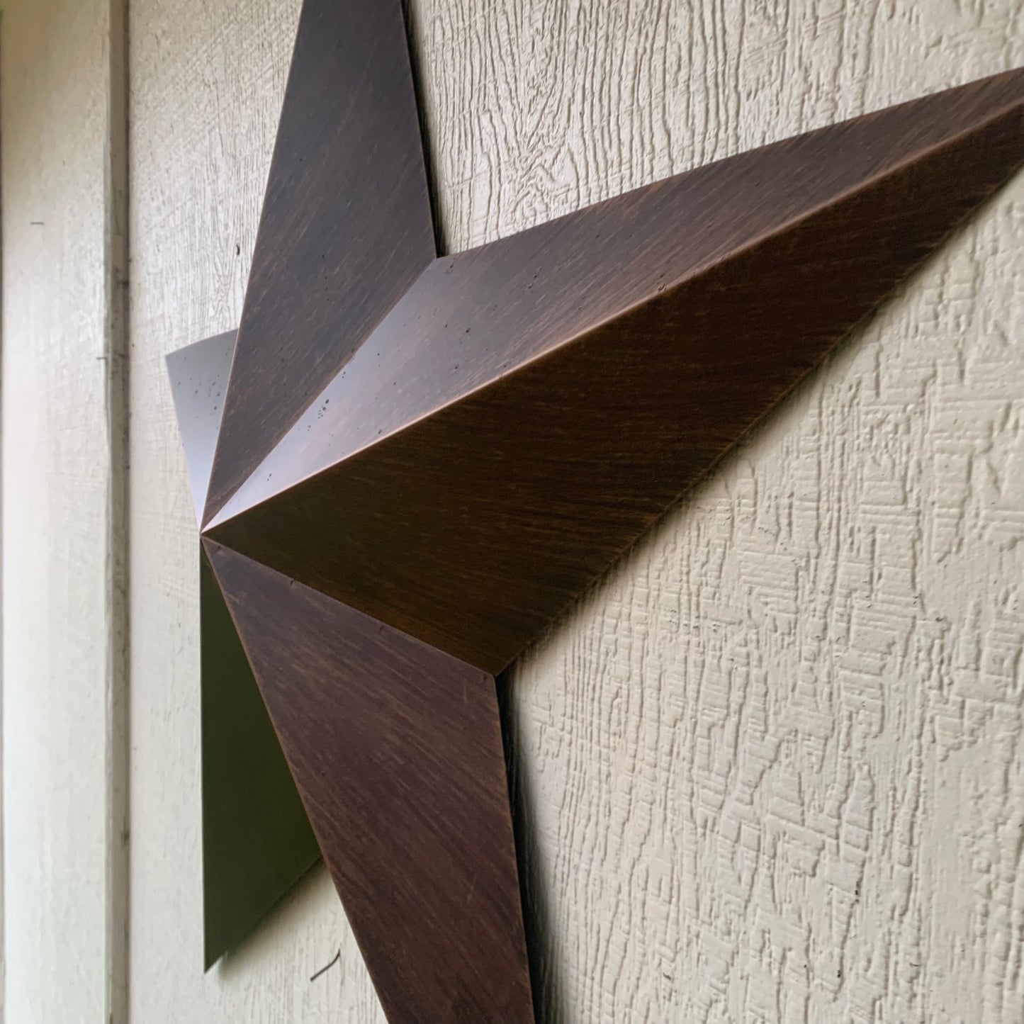 36" BARN STAR RUSTIC BRONZE 5 POINT METAL STAR OF DAVID WESTERN HOME DECOR HANDMADE NEW #EH10047