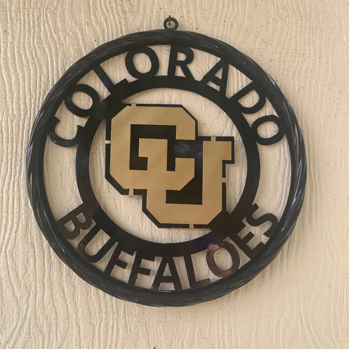 COLORADO BUFFALOES CUSTOM METAL VINTAGE CRAFT SIGN TEAM ART WESTERN HOME DECOR HANDMADE