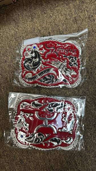 5 x 4" BELT BUCKLE MULTI STYLE  WESTERN METAL BUCKLE FASHION ART #WS