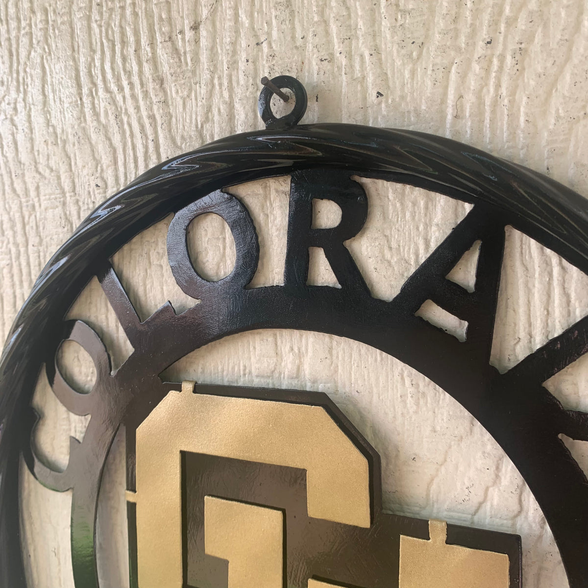 COLORADO BUFFALOES CUSTOM METAL VINTAGE CRAFT SIGN TEAM ART WESTERN HOME DECOR HANDMADE