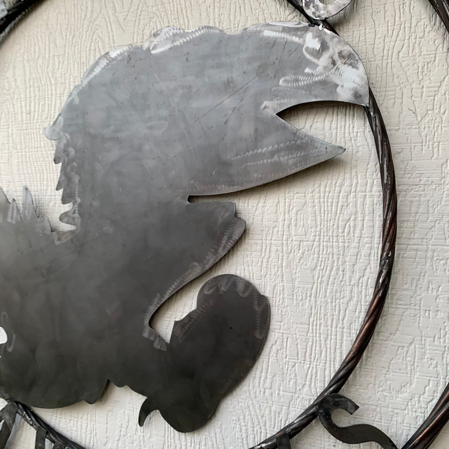 KANSAS JAYHAWKS RAW CUSTOM METAL VINTAGE CRAFT SIGN UNPAINTED TEAM HANDMADE