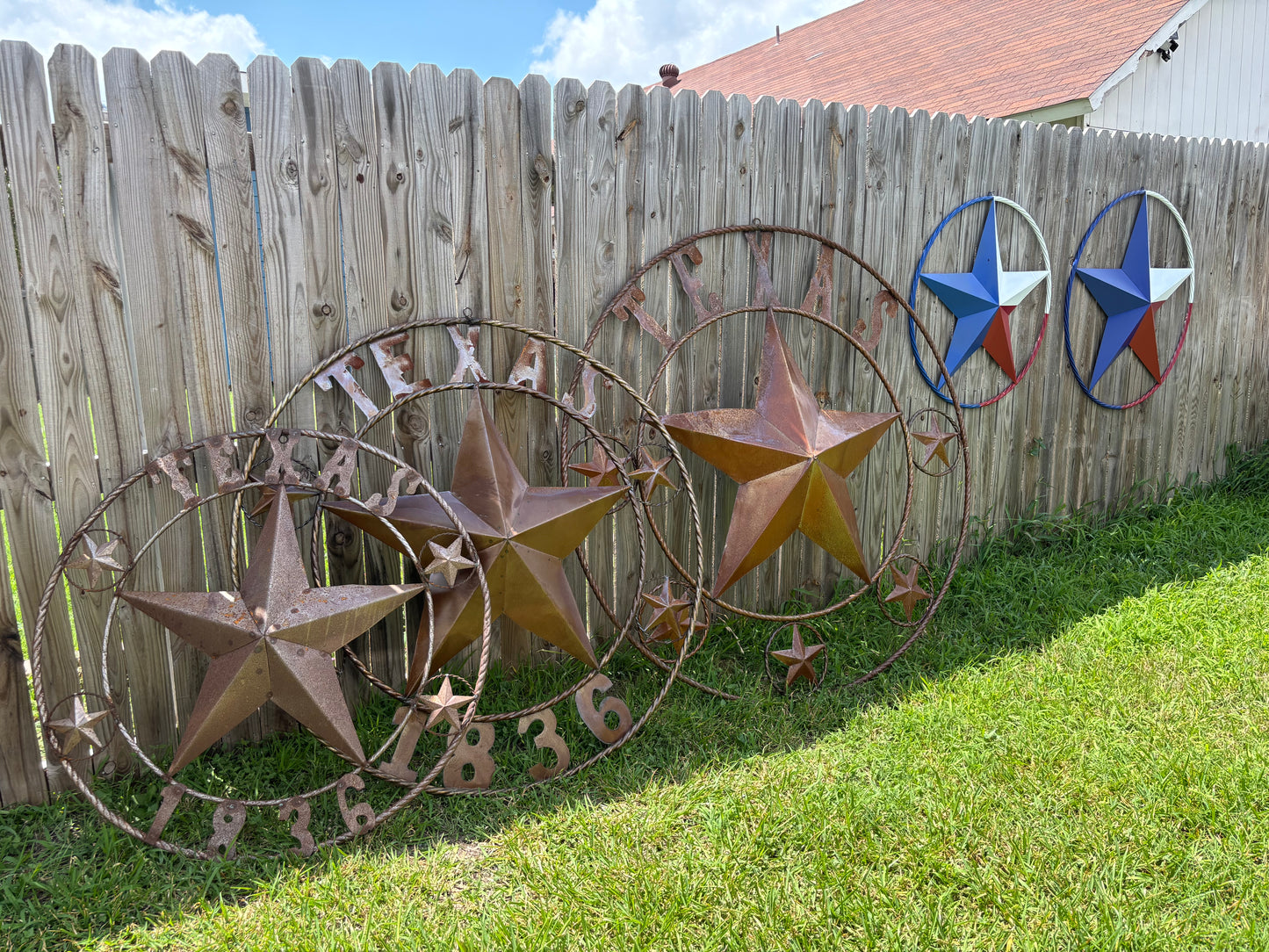 RENT STAR RENTAL SIGN WHEEL METAL WALL ART FOR MOVIE FILM EVENTS WESTERN HOME DECOR HANDMADE #EH13659